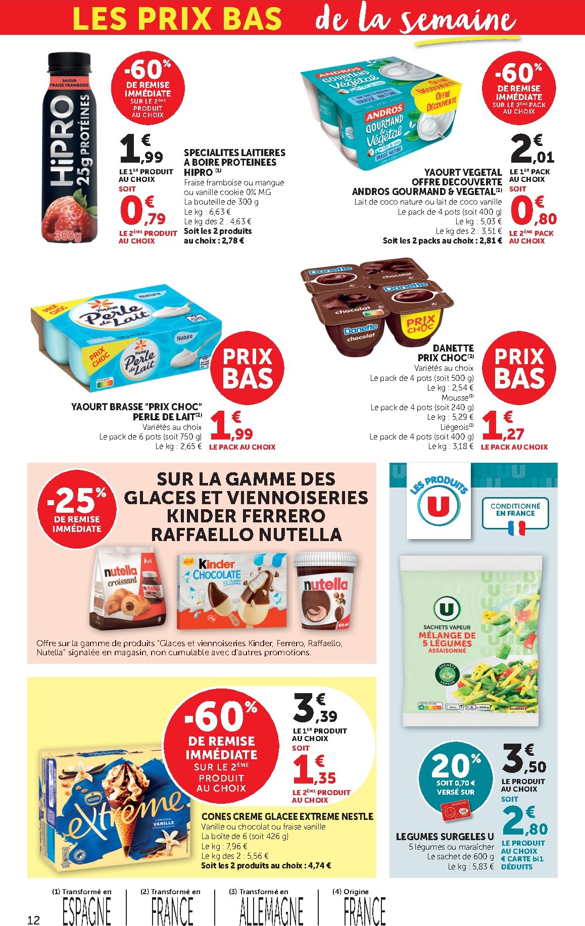bi1 - Prospectus Bi1 - Supermarché, Maxi Marché valide du du mercredi 08/04/2026 au du dimanche 19/04/2026 - page: 12