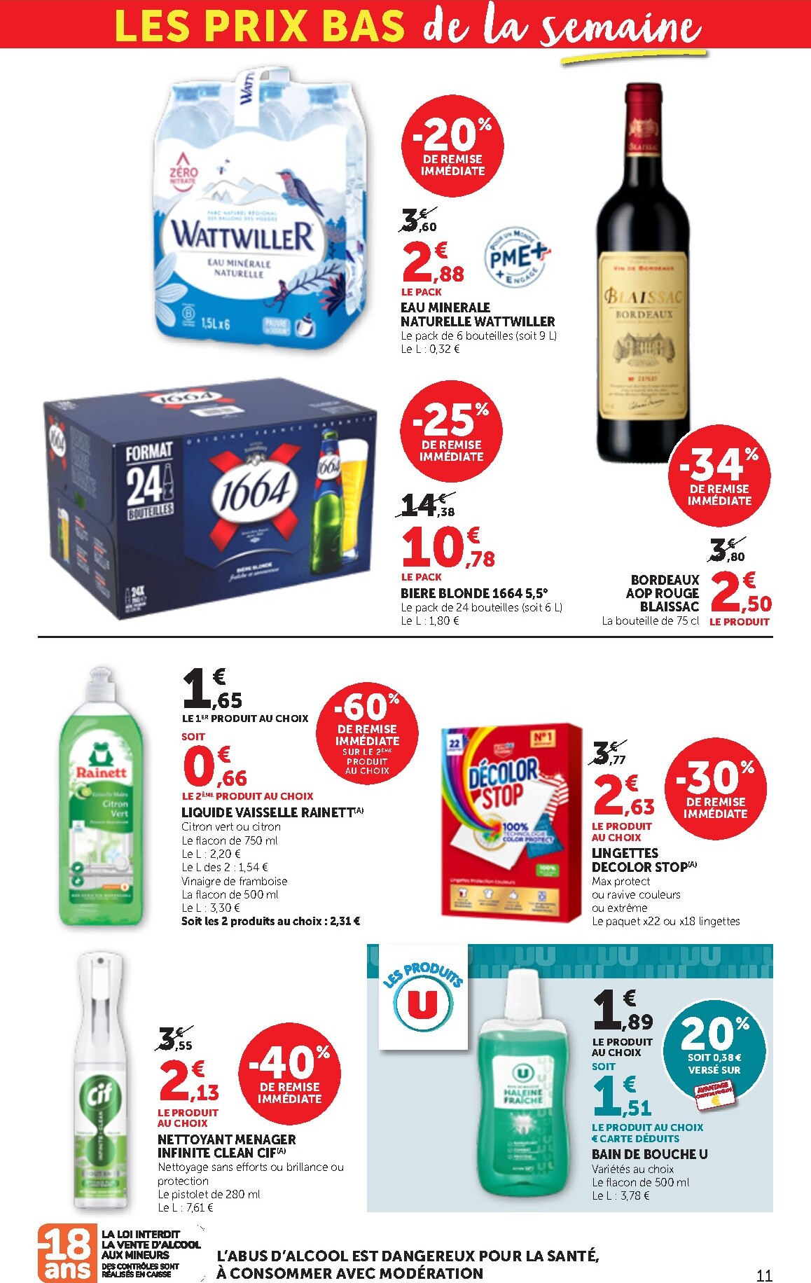 bi1 - Current Bi1 - Supermarché, Maxi Marché leaflet valid from du mardi 21/04/2026 to du dimanche 03/05/2026 - page: 11