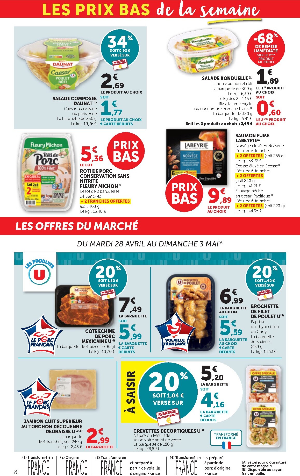 bi1 - Current Bi1 - Supermarché, Maxi Marché leaflet valid from du mardi 28/04/2026 to du dimanche 10/05/2026 - page: 8