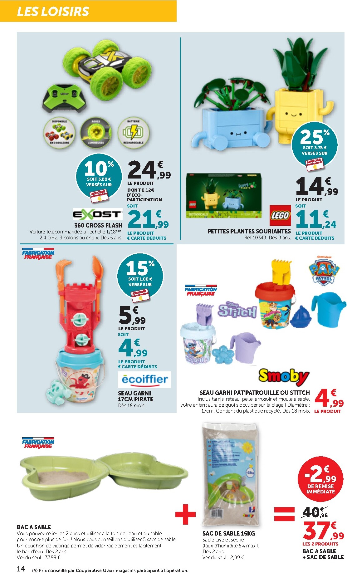 bi1 - Current Bi1 Supermarché - Chaource, Voujeaucourt, Lavans-les-Saint-Claude, Salins-les-Bains, La Pacaudière, Lormes, Saint-Pierre-le-Moûtier, La Clayette, Louhans, Verdun-sur-le-Doubs, Ancy-le-Franc, Bléneau leaflet valid from du mardi 28/04/2026 to d - page: 14