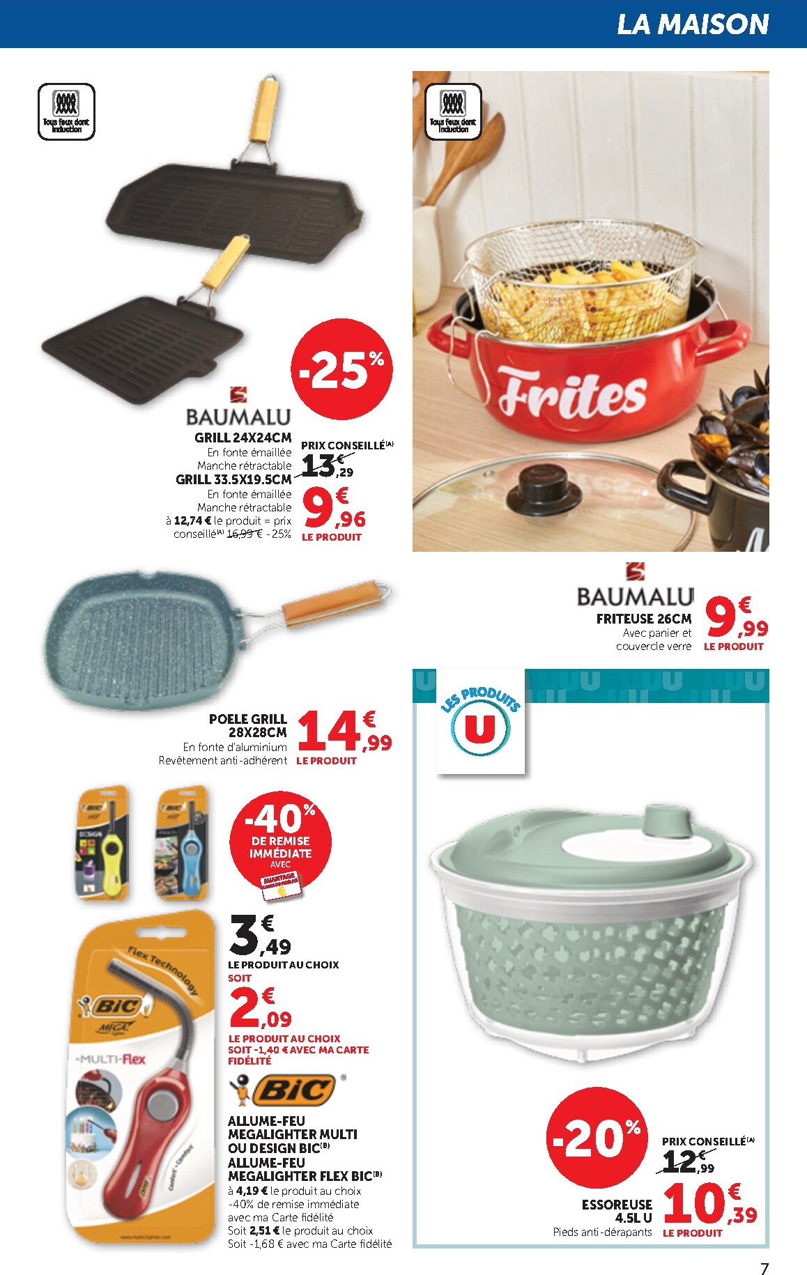 bi1 - Current Bi1 Supermarché - Chaource, Voujeaucourt, Lavans-les-Saint-Claude, Salins-les-Bains, La Pacaudière, Lormes, Saint-Pierre-le-Moûtier, La Clayette, Louhans, Verdun-sur-le-Doubs, Ancy-le-Franc, Bléneau leaflet valid from du mardi 28/04/2026 to d - page: 7