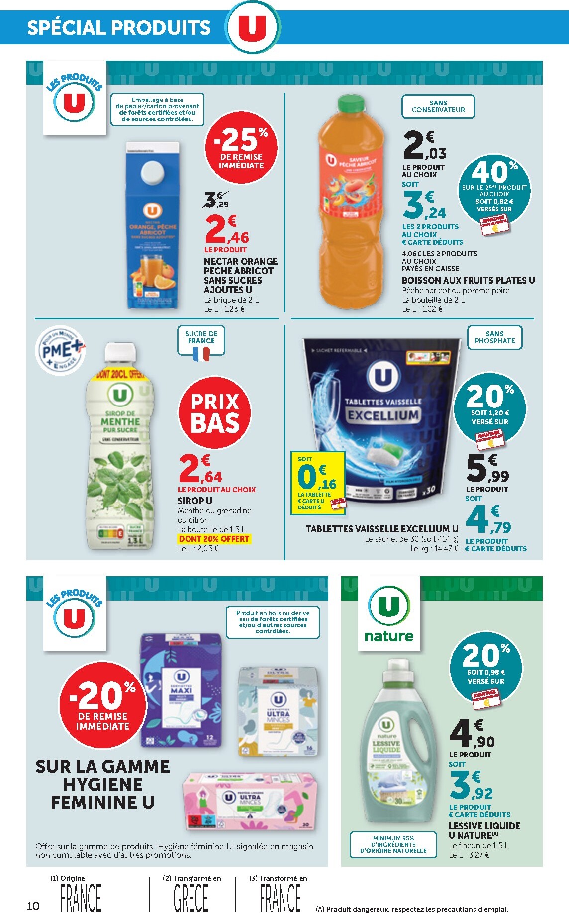 bi1 - Current Bi1 - Supermarché leaflet valid from du mardi 28/04/2026 to du dimanche 10/05/2026 - page: 10