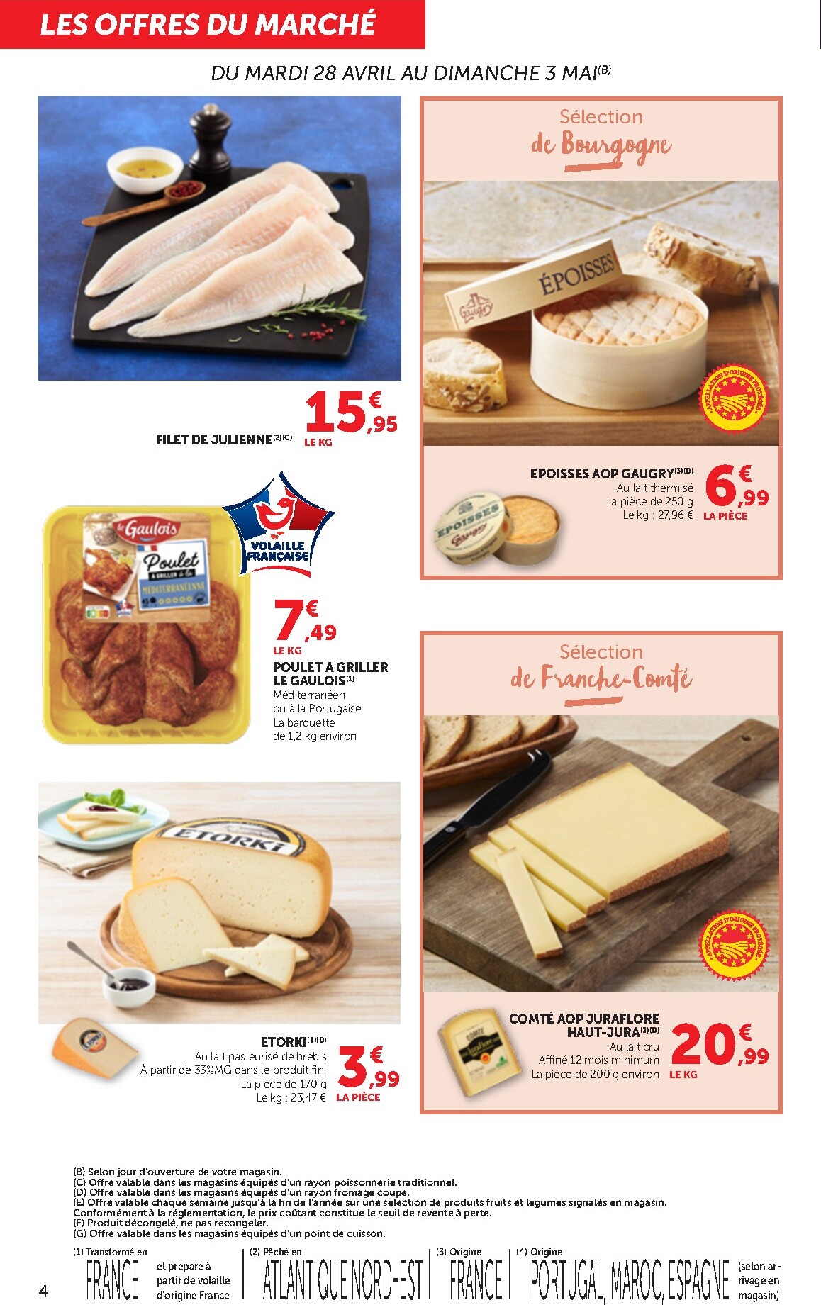 bi1 - Current Bi1 - Supermarché leaflet valid from du mardi 28/04/2026 to du dimanche 10/05/2026 - page: 4