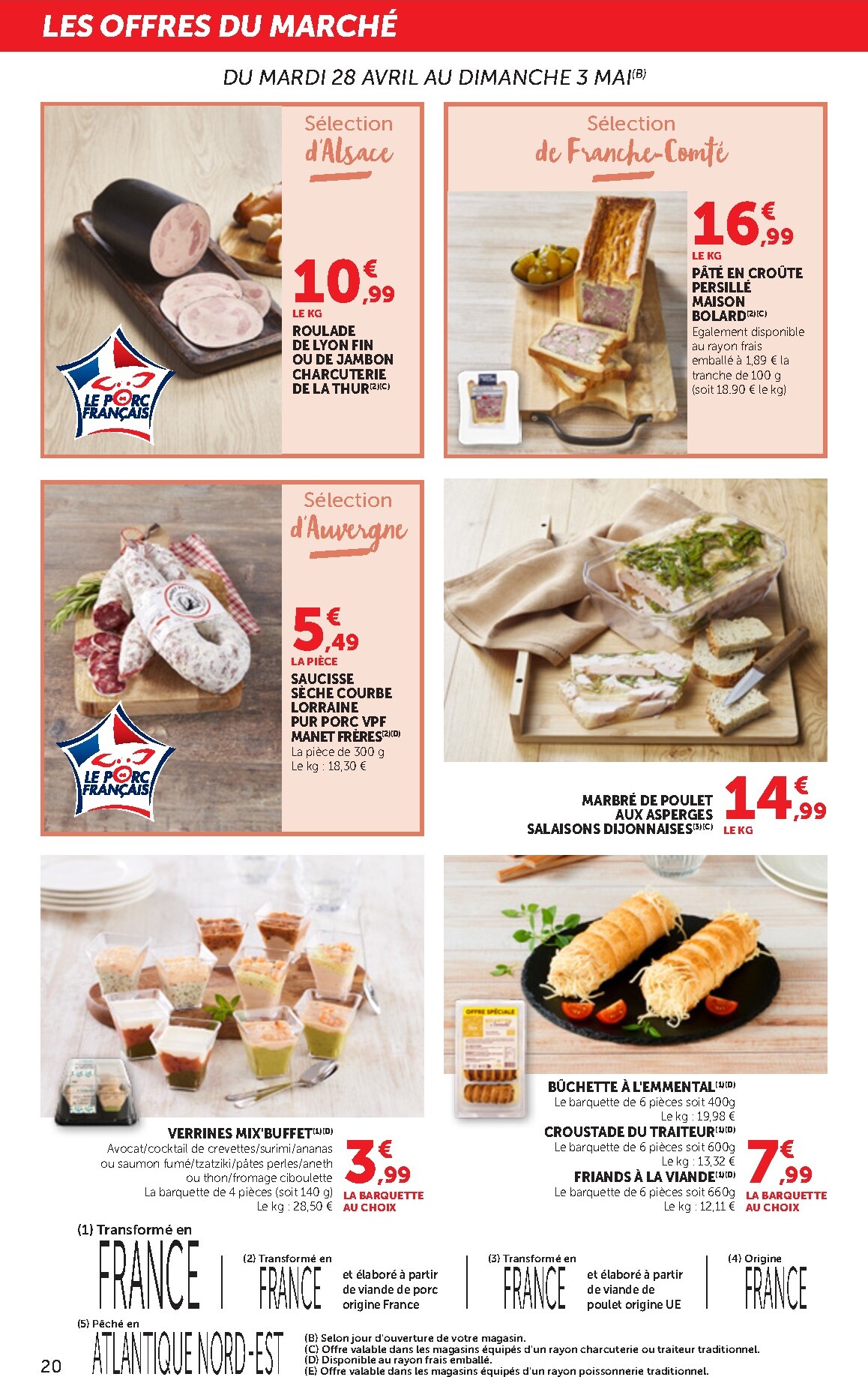 bi1 - Current Bi1 Supermarché leaflet valid from du mardi 28/04/2026 to du dimanche 10/05/2026 - page: 20