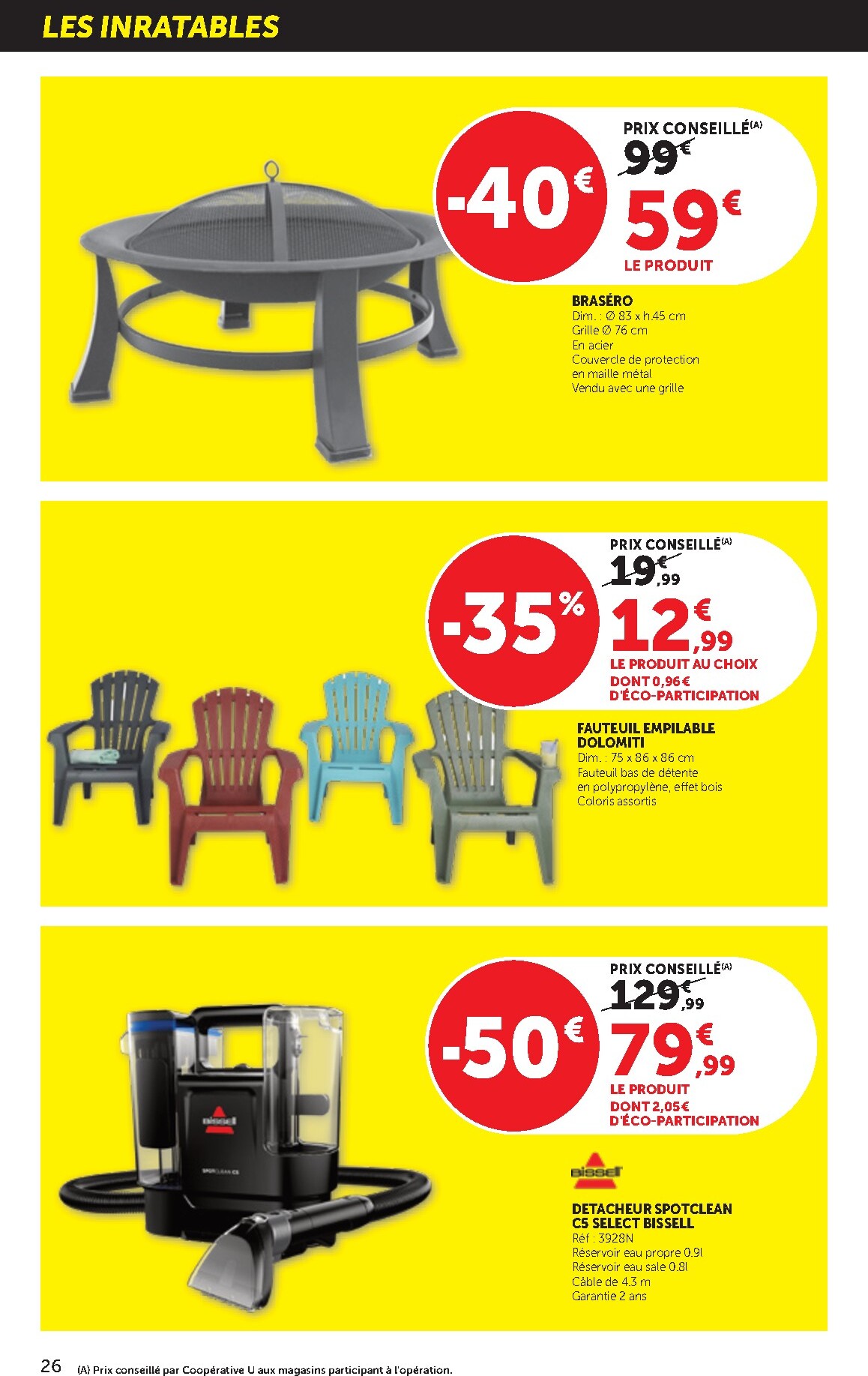 bi1 - Current Bi1 Supermarché leaflet valid from du mardi 28/04/2026 to du dimanche 10/05/2026 - page: 26