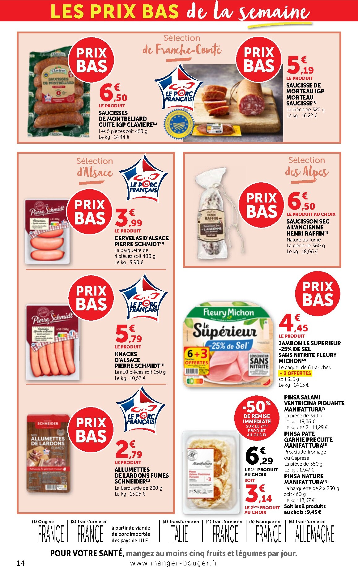 bi1 - Current Bi1 - Supermarché, Maxi Marché leaflet valid from du mardi 05/05/2026 to du dimanche 10/05/2026 - page: 14