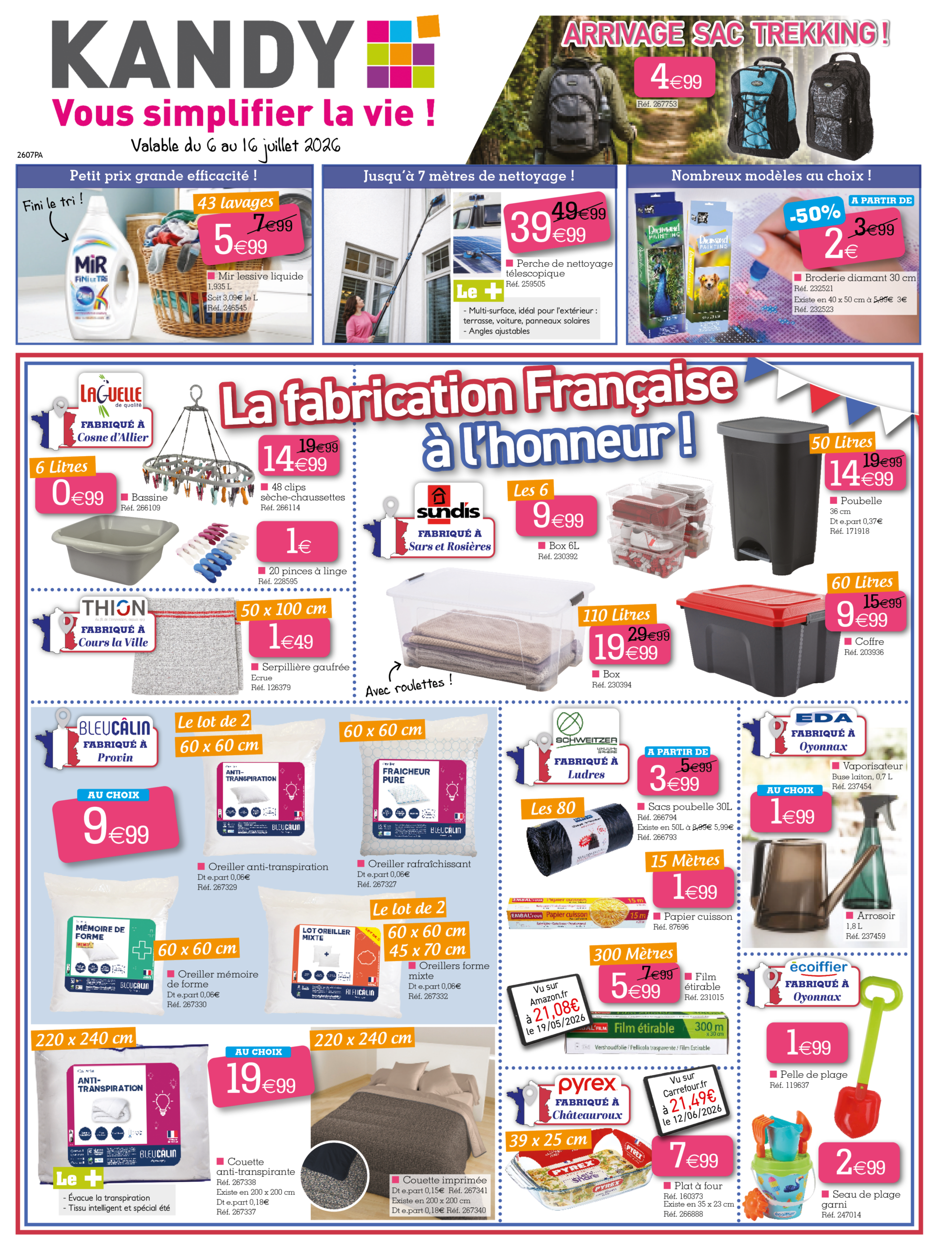 kandy - Flyer Kandy pour la semaine prochaine du du lundi 06/07/2026 au de jeudi 16/07/2026