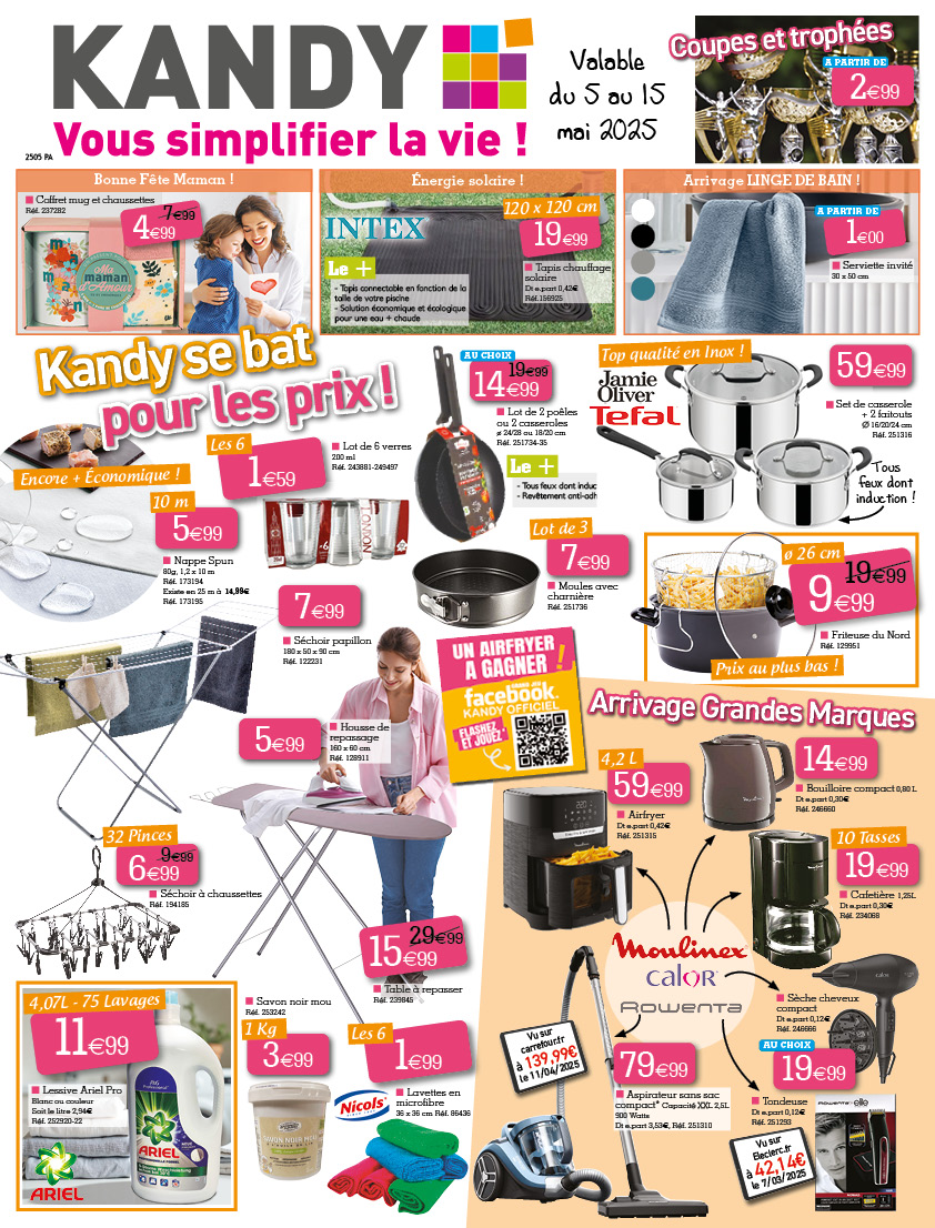 kandy - Catalogue Kandy valable dès 05/05 - 15/05 - page: 1