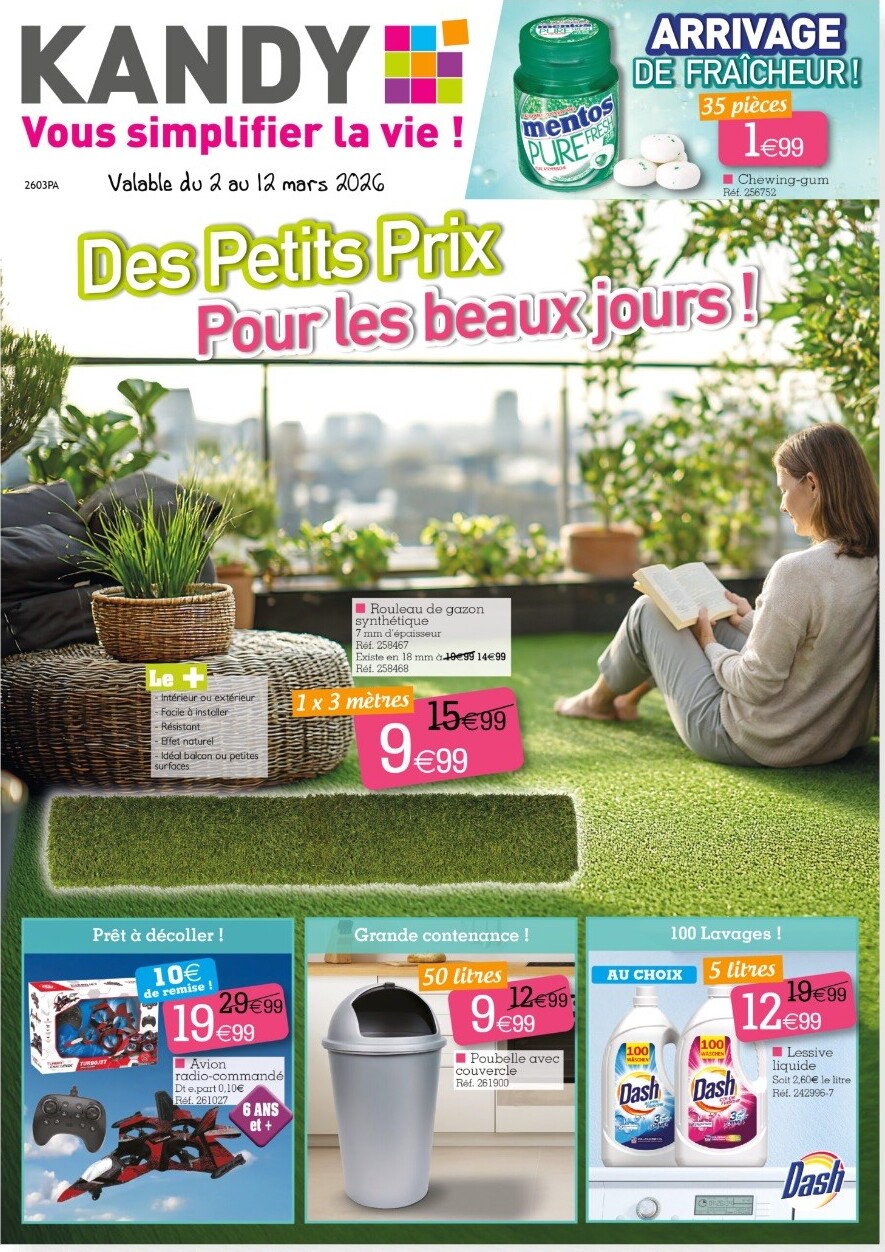 kandy - Catalogue Kandy valable du 02/03/2026 au 12/03/2026