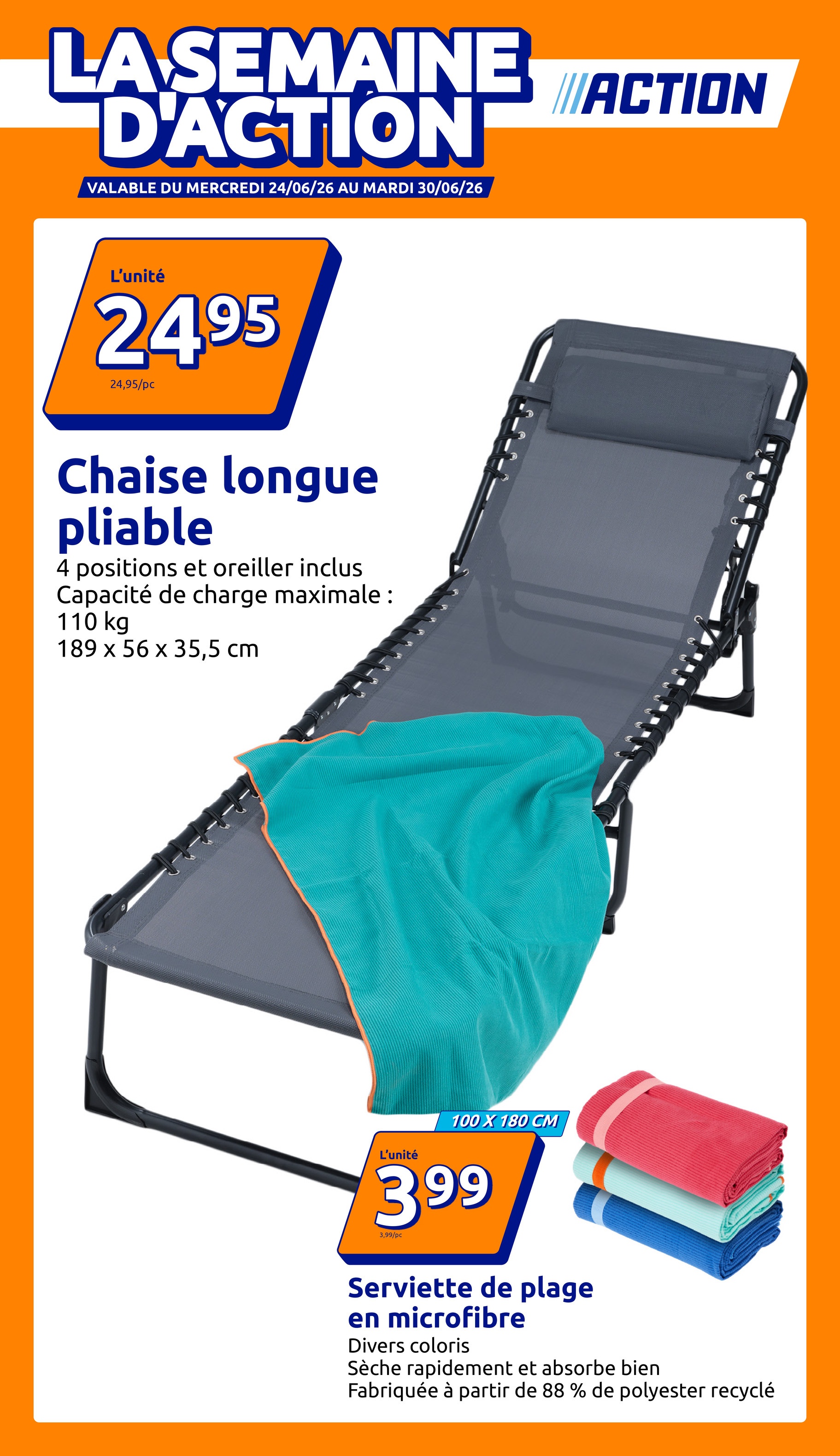 action - Current Action leaflet valid from du mercredi 24/06/2026 to du mardi 30/06/2026