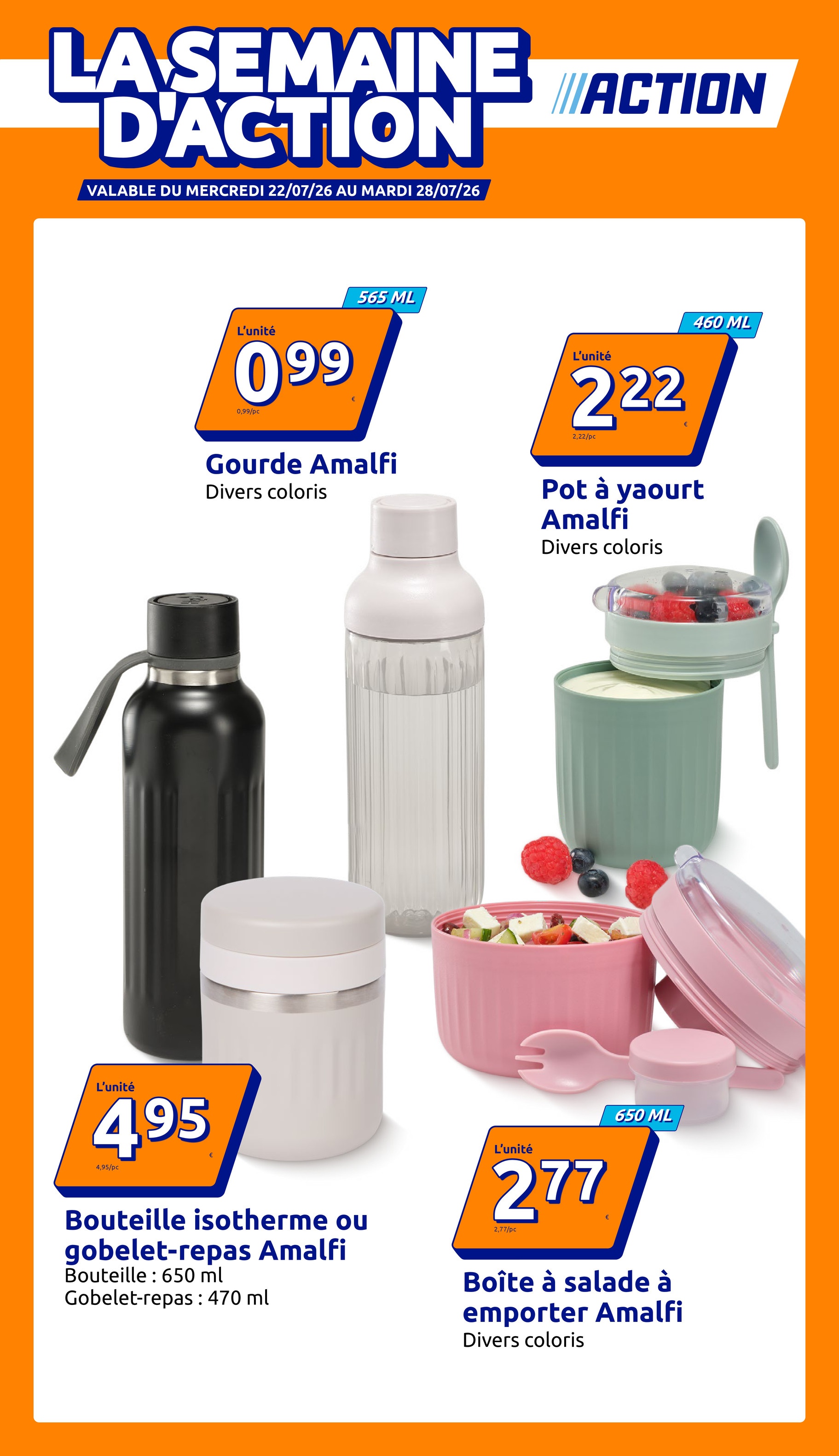 action - Current Action leaflet valid from du mercredi 22/07/2026 to du mardi 28/07/2026