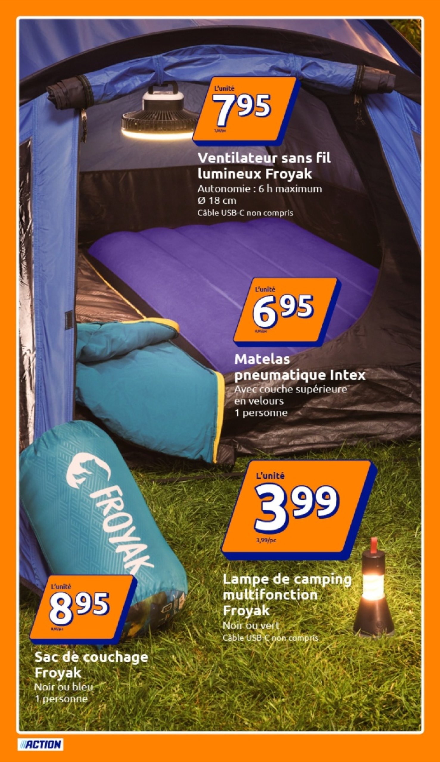 action - Catalogue Action valable du 11/06 au 17/06 - page: 9
