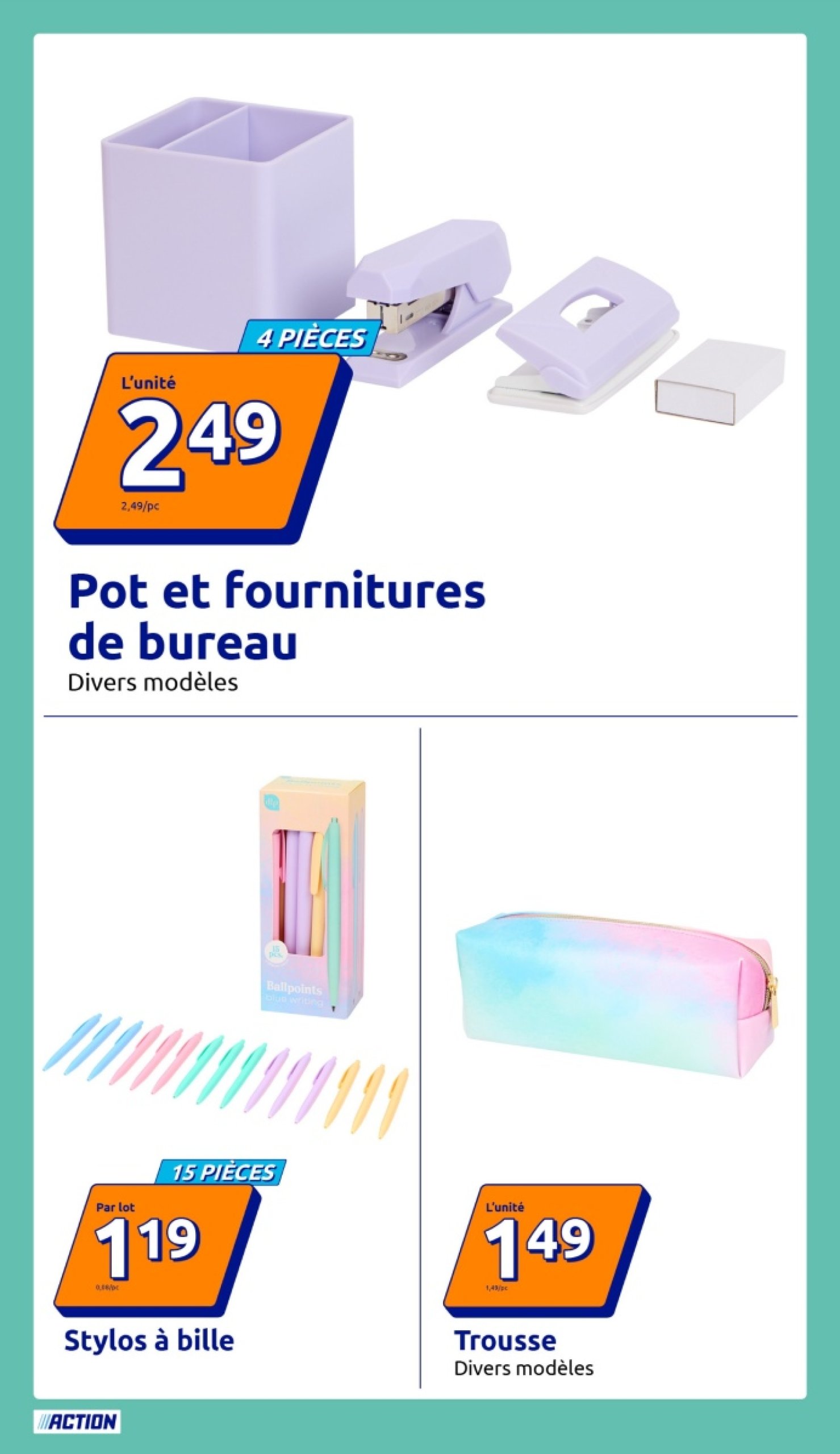 action - Catalogue Action valable du 11/06 au 17/06 - page: 19