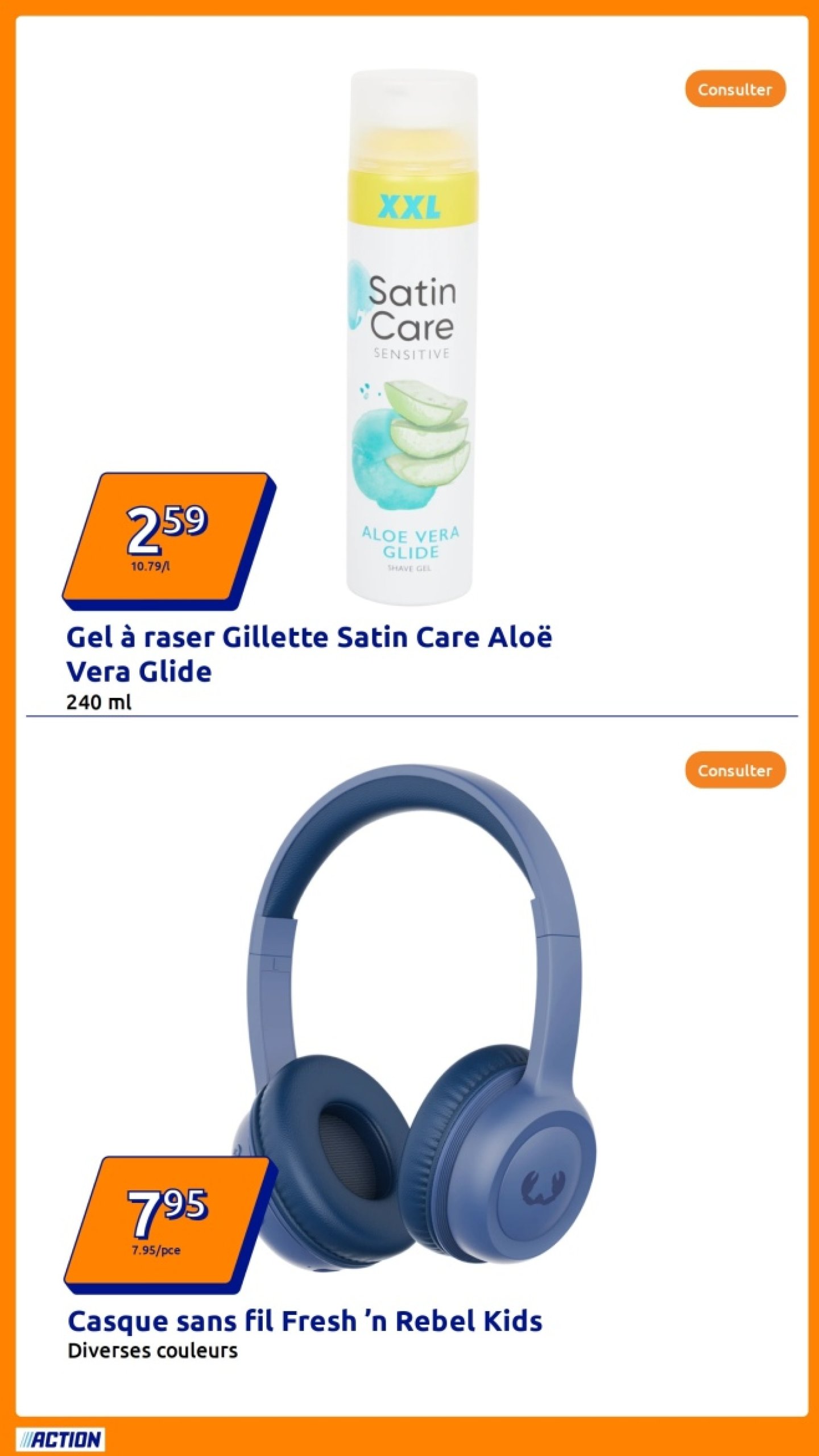 action - Catalogue Action valable du 25/06 au 01/07 - page: 7