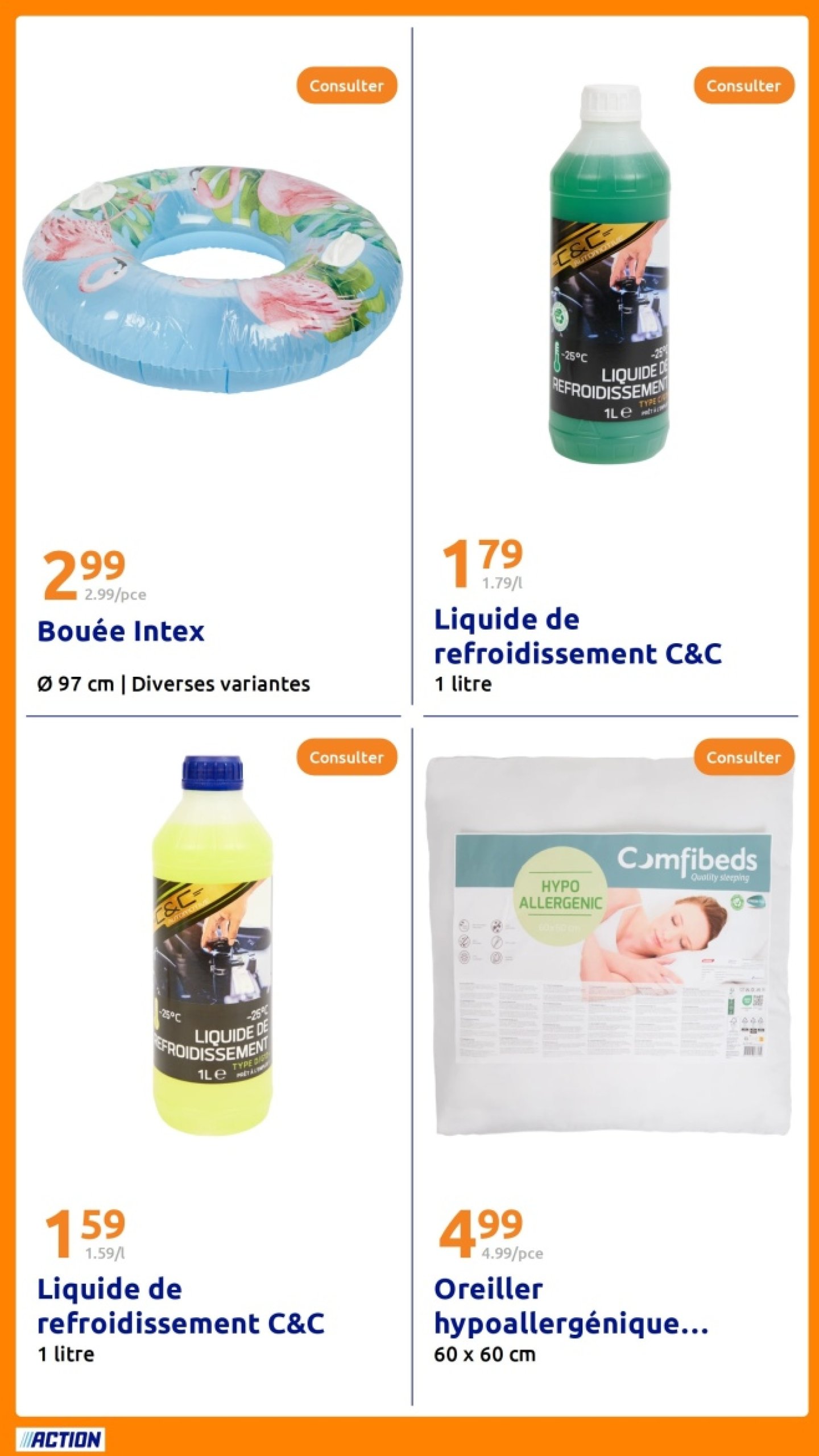 action - Catalogue Action valable du 23/07 au 29/07 - page: 23