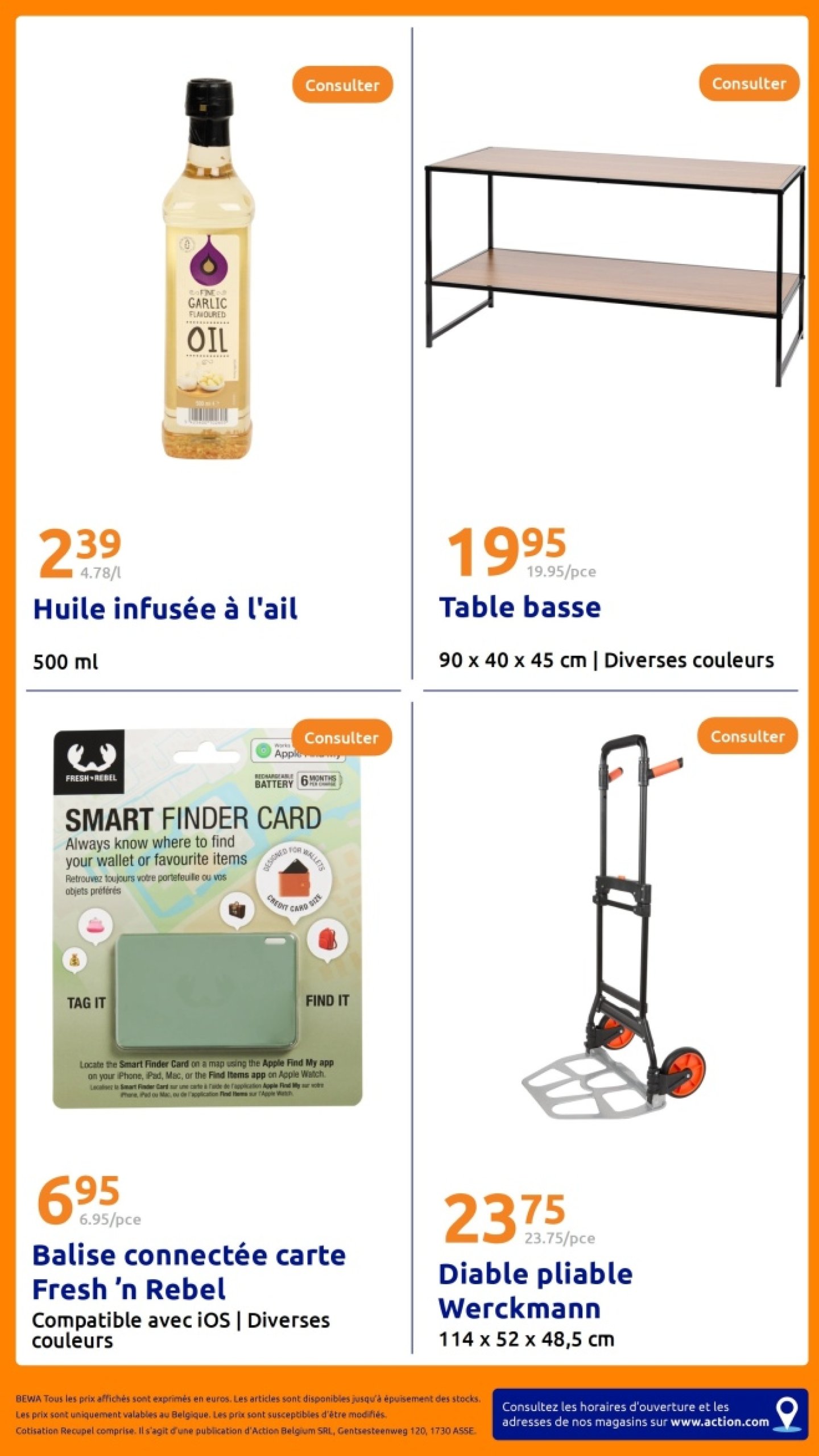action - Catalogue Action valable du 23/07 au 29/07 - page: 33