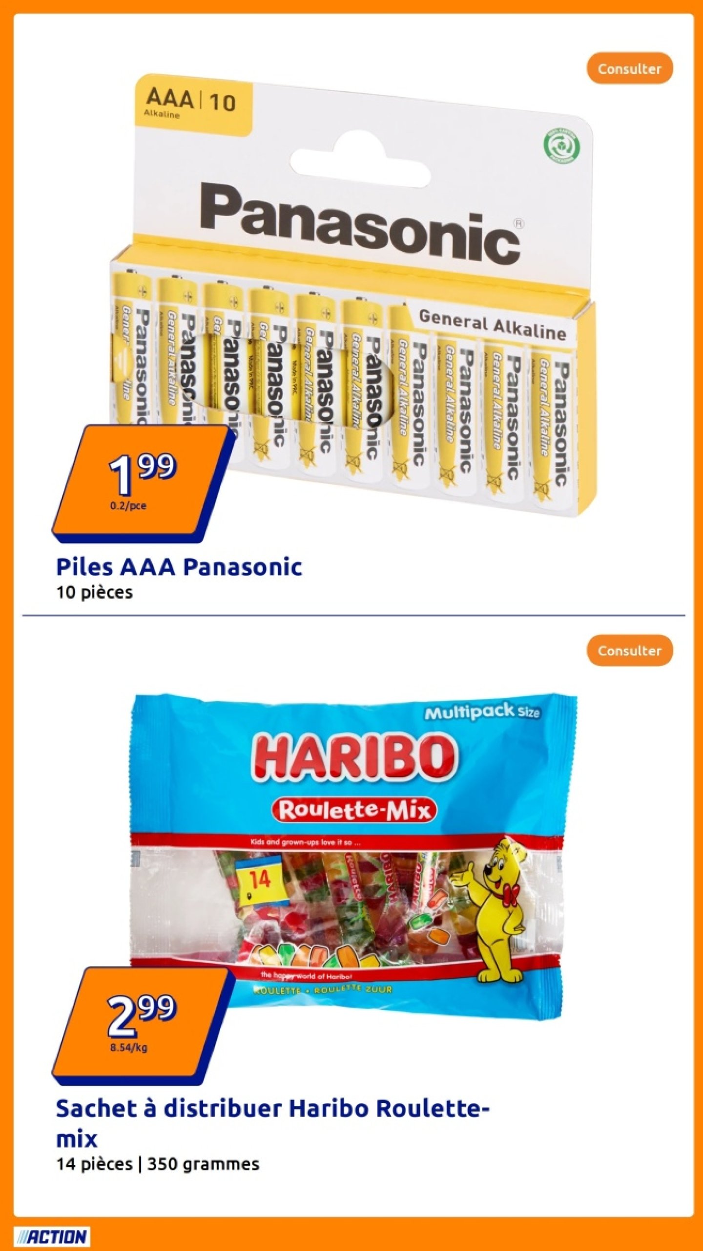 action - Catalogue Action valable du 23/07 au 29/07 - page: 8