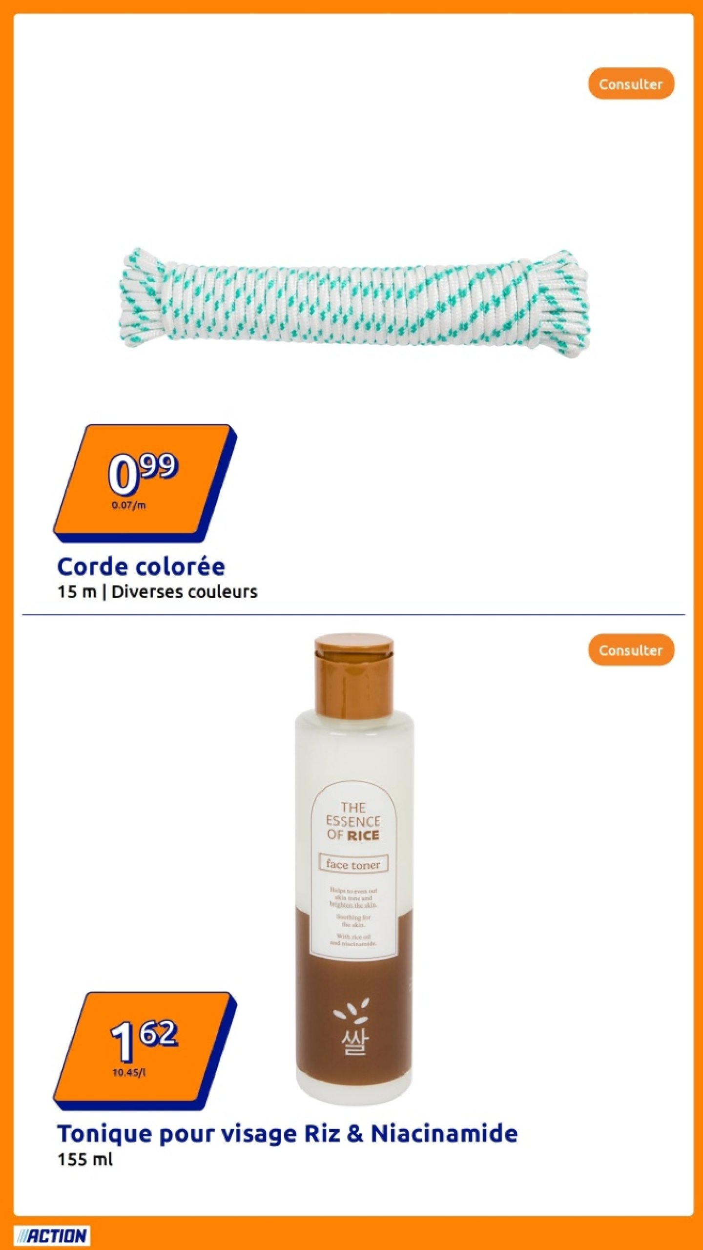 action - Catalogue Action valable du 23/07 au 29/07 - page: 12