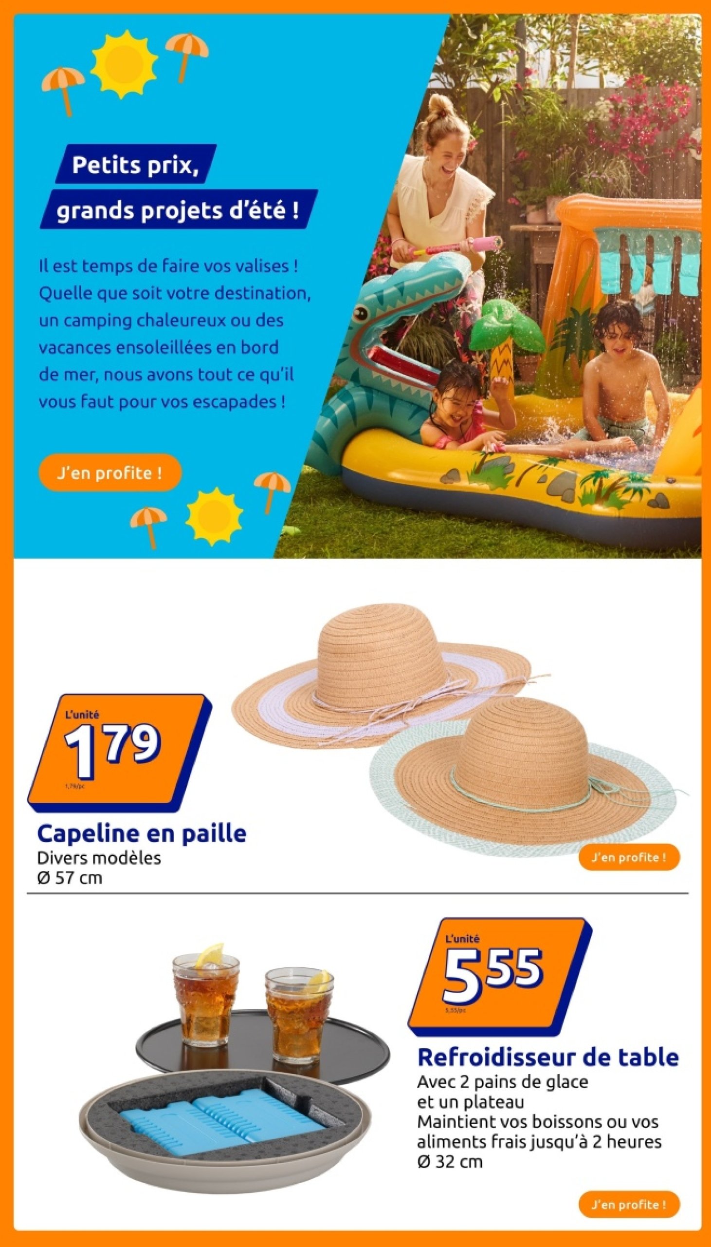 action - Catalogue Action valable du 23/07 au 29/07 - page: 17