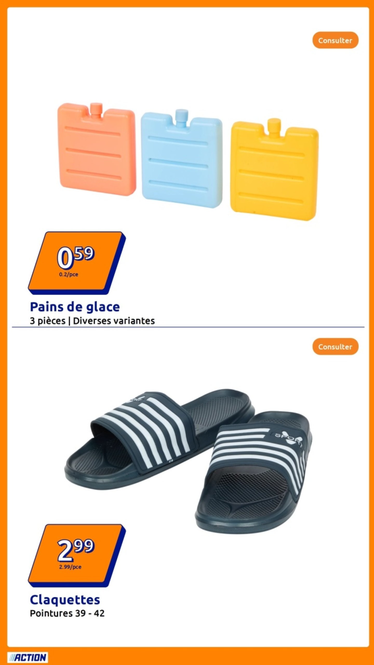 action - Catalogue Action valable du 23/07 au 29/07 - page: 2