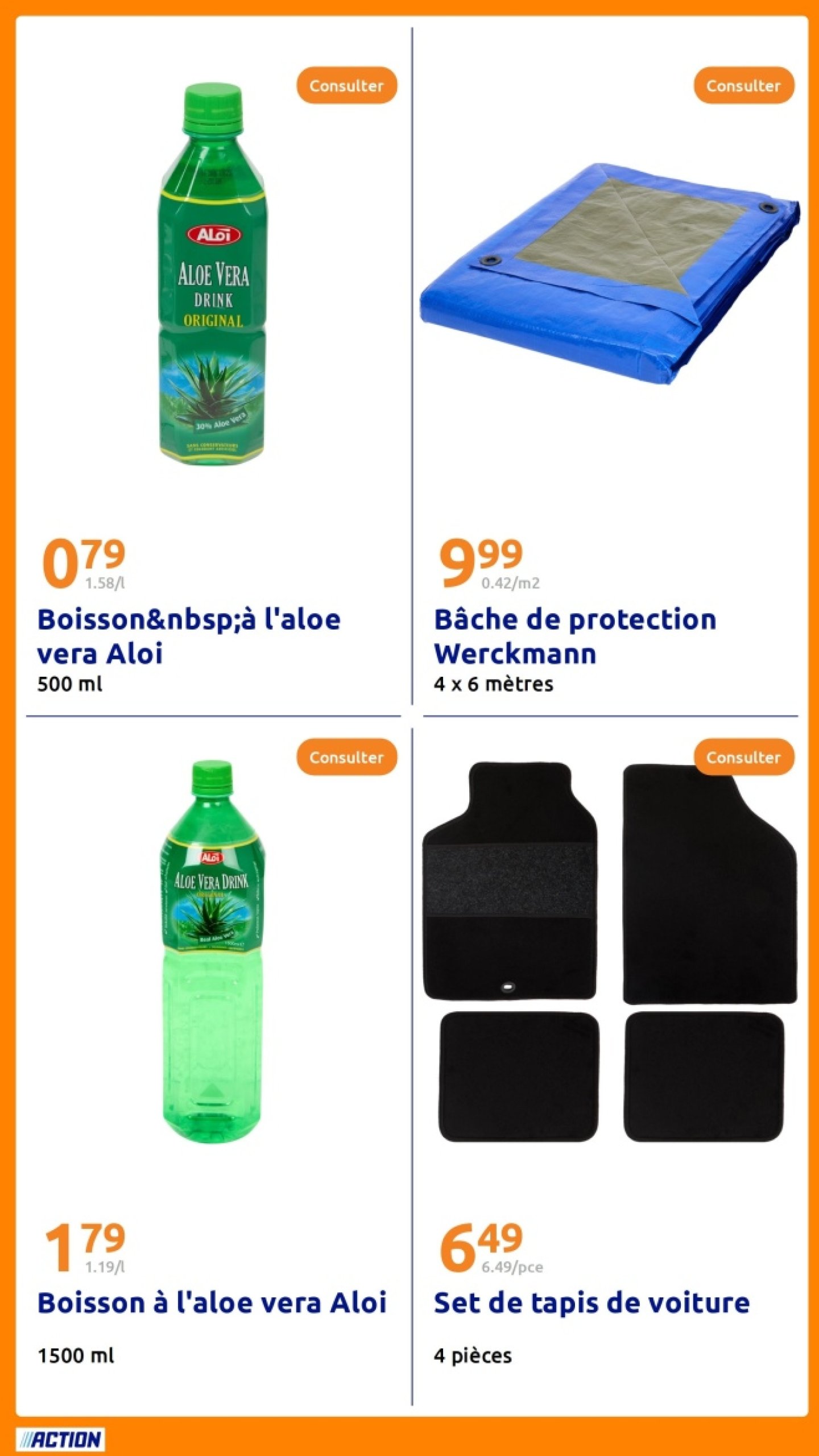 action - Catalogue Action valable du 23/07 au 29/07 - page: 21