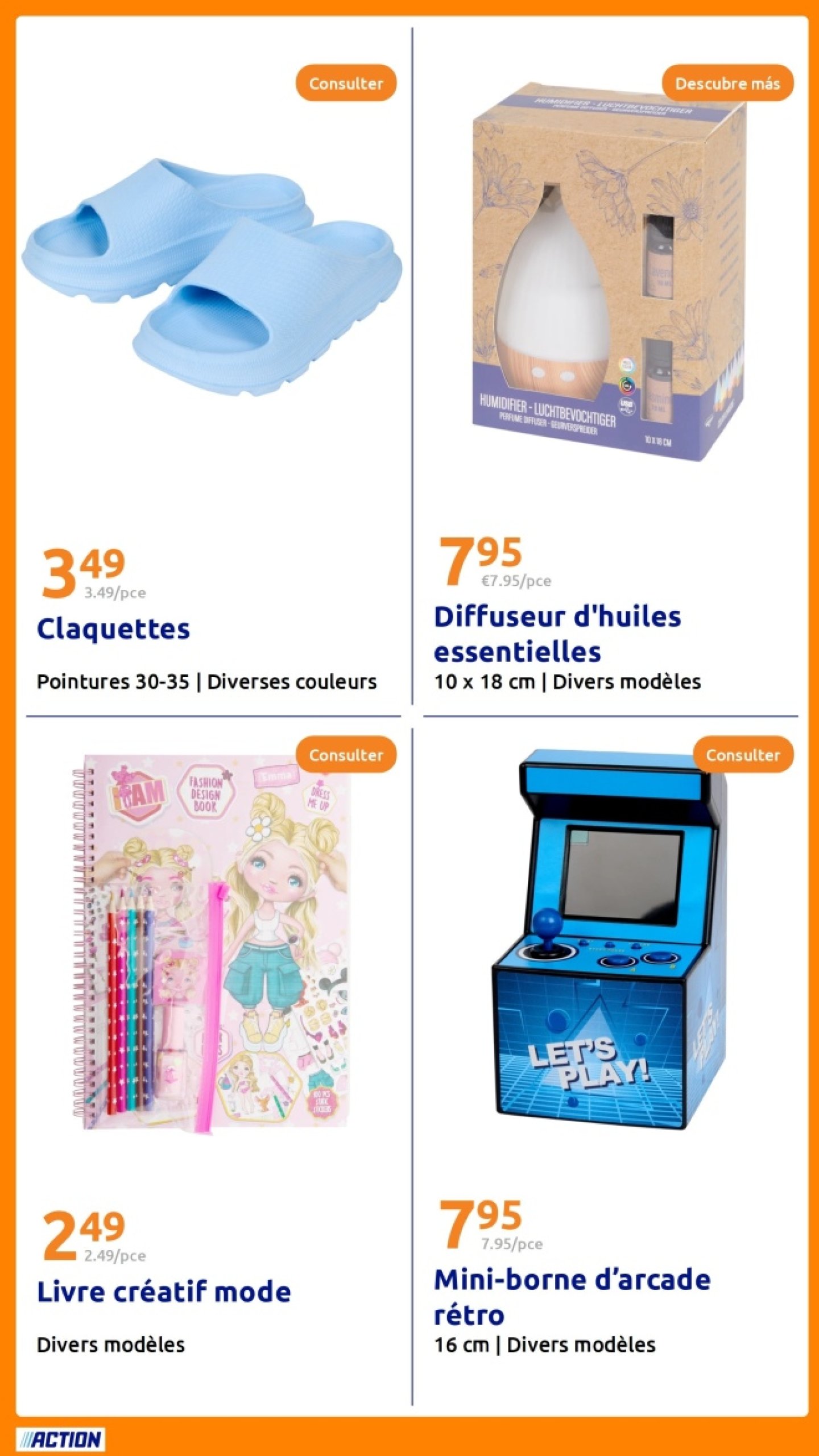 action - Catalogue Action valable du 23/07 au 29/07 - page: 32