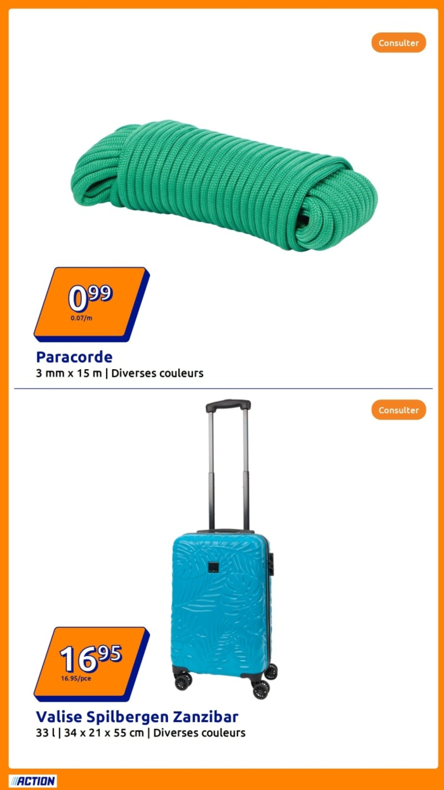 action - Catalogue Action valable du 23/07 au 29/07 - page: 4