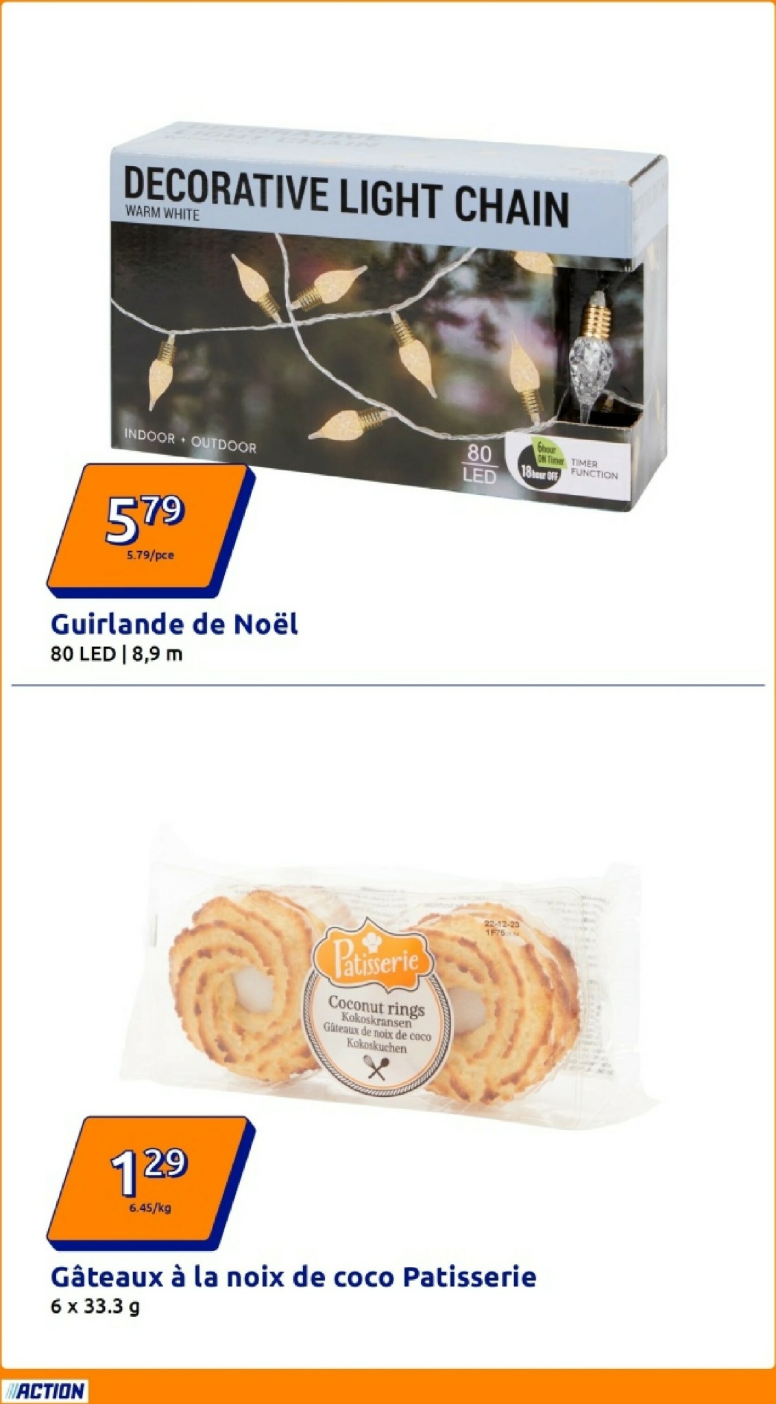 action - Catalogue Action valable du 24/12 au 30/12 - page: 18