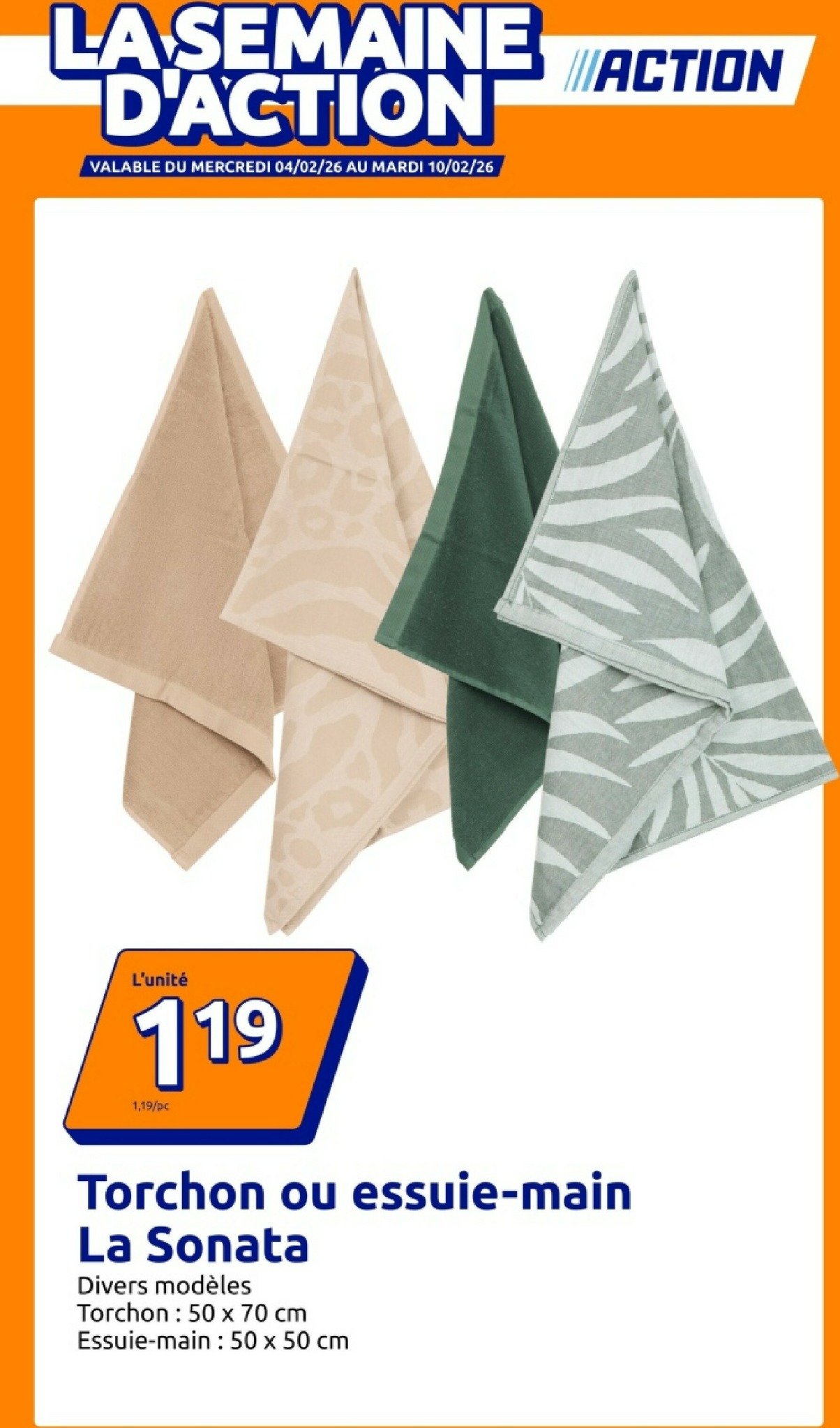 action - Catalogue Action valable du 04/02/2026 au 10/02/2026 - page: 1