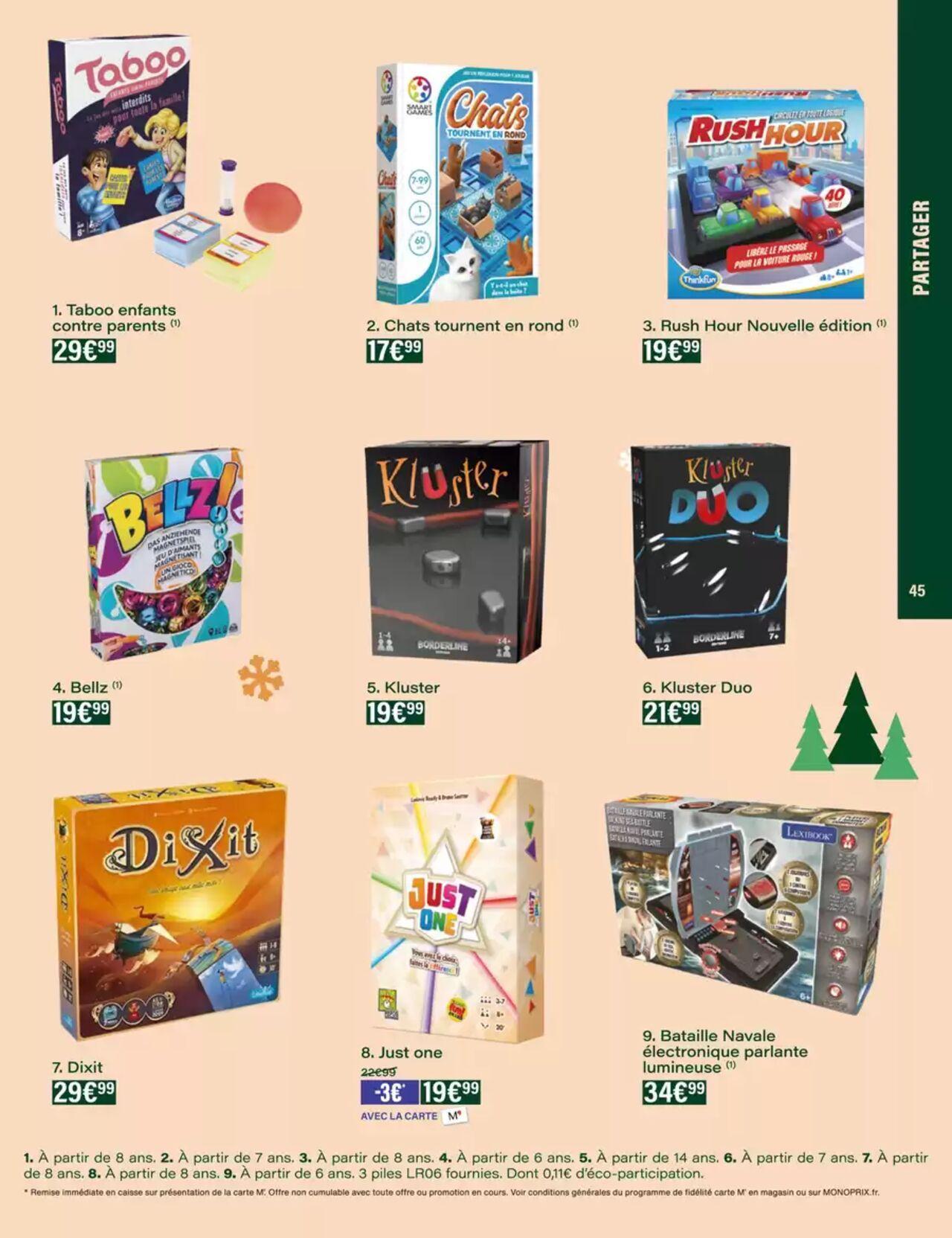 monoprix - Monoprix Jouets à partir du 25/10/2024 - 31/12/2024 - page: 45 monoprix - Monoprix Jouets à partir du 25/10/2024 - 31/12/2024 - page: 45