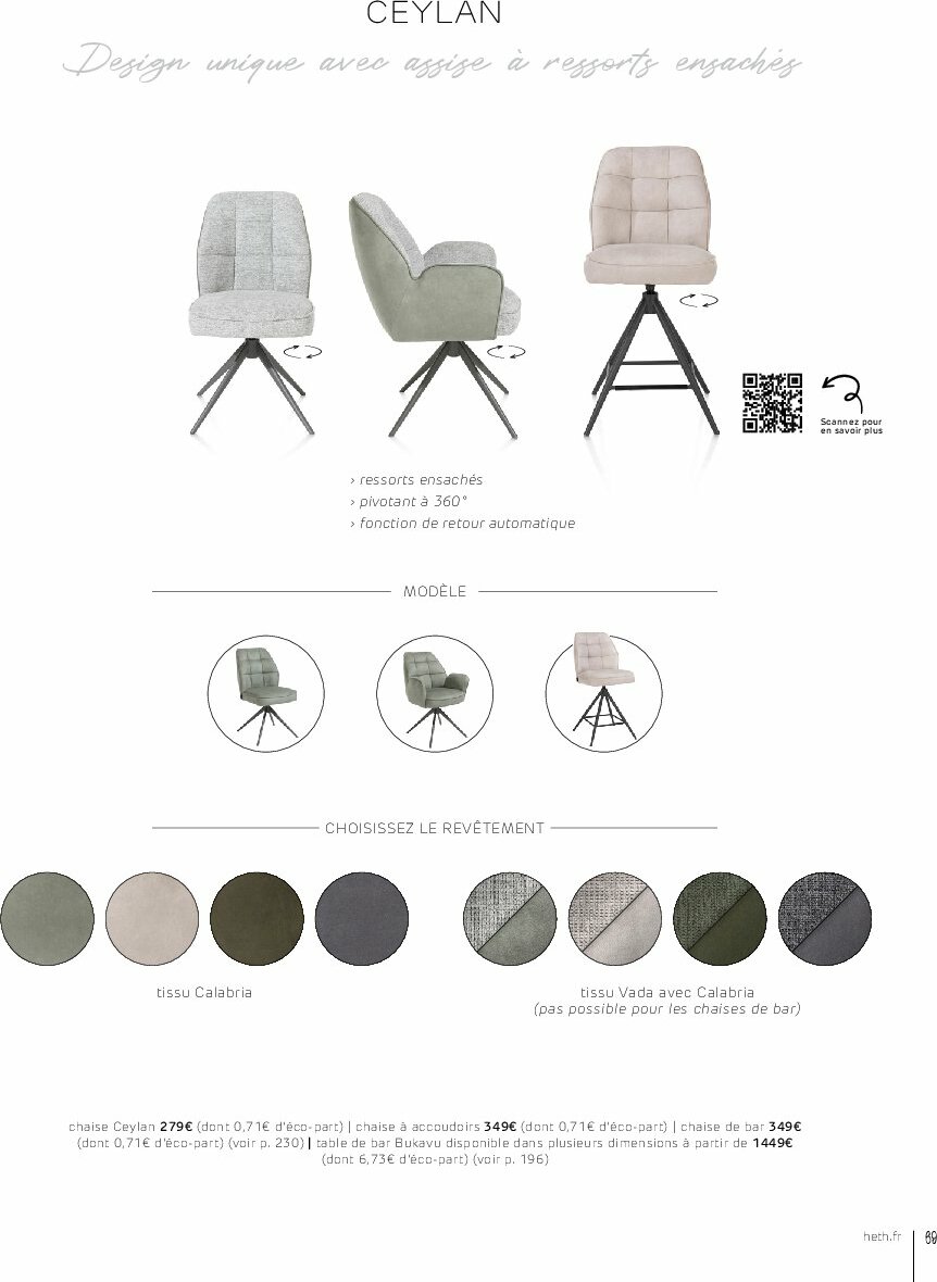heth - Catalogue Heth valable du 01/09 au 31/12 - page: 69