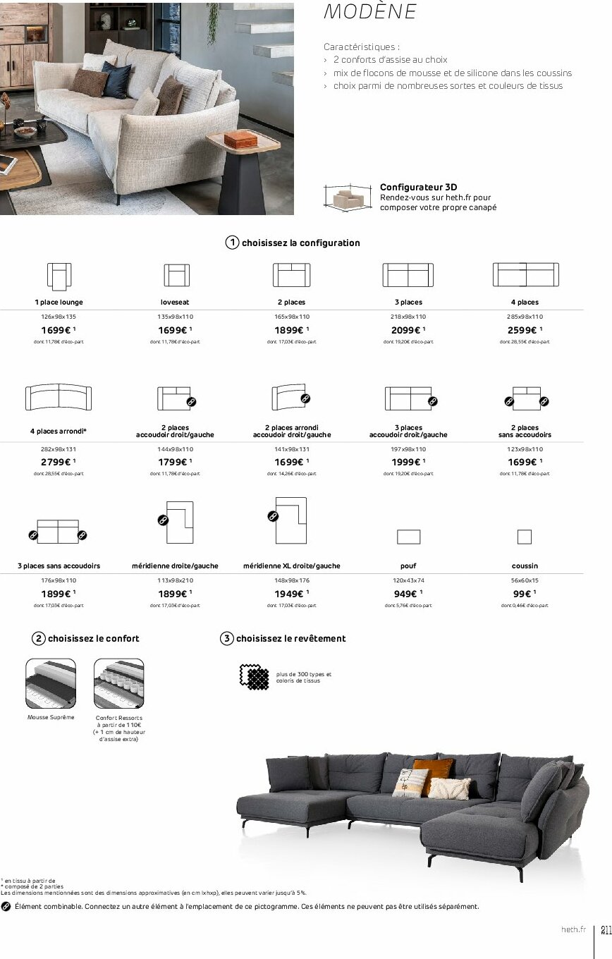 heth - Catalogue Heth valable du 01/09 au 31/12 - page: 211