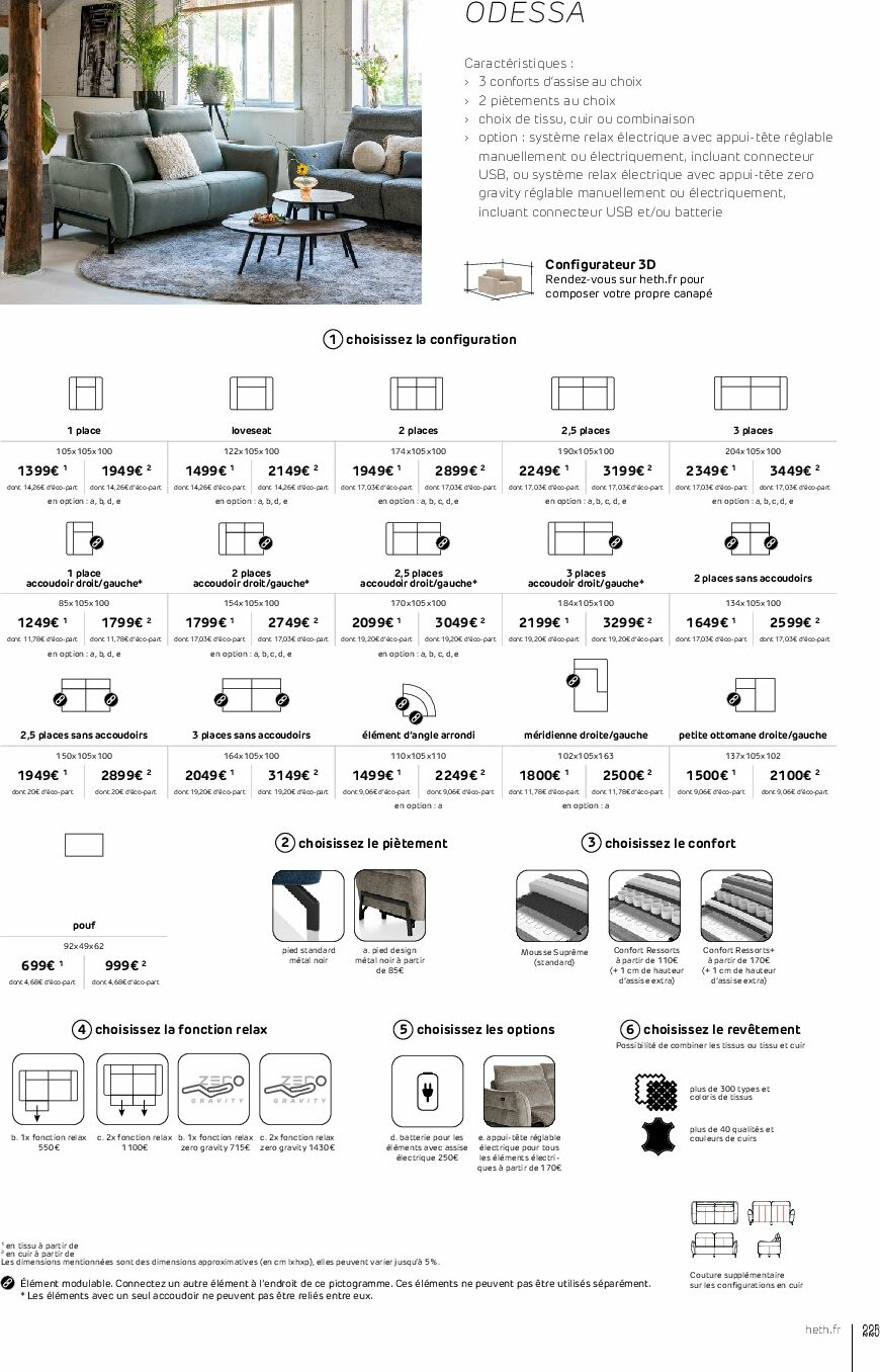 heth - Catalogue Heth valable du 01/09 au 31/12 - page: 225