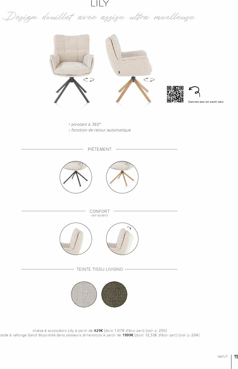heth - Catalogue Heth valable du 01/09 au 31/12 - page: 73