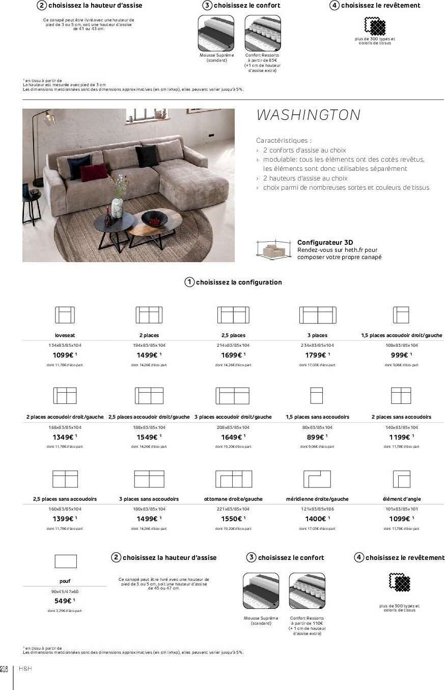 heth - Catalogue Heth valable du 01/09 au 31/12 - page: 218