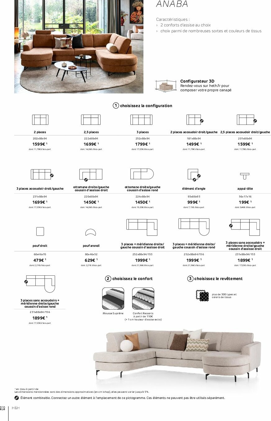 heth - Catalogue Heth valable du 01/09 au 31/12 - page: 212