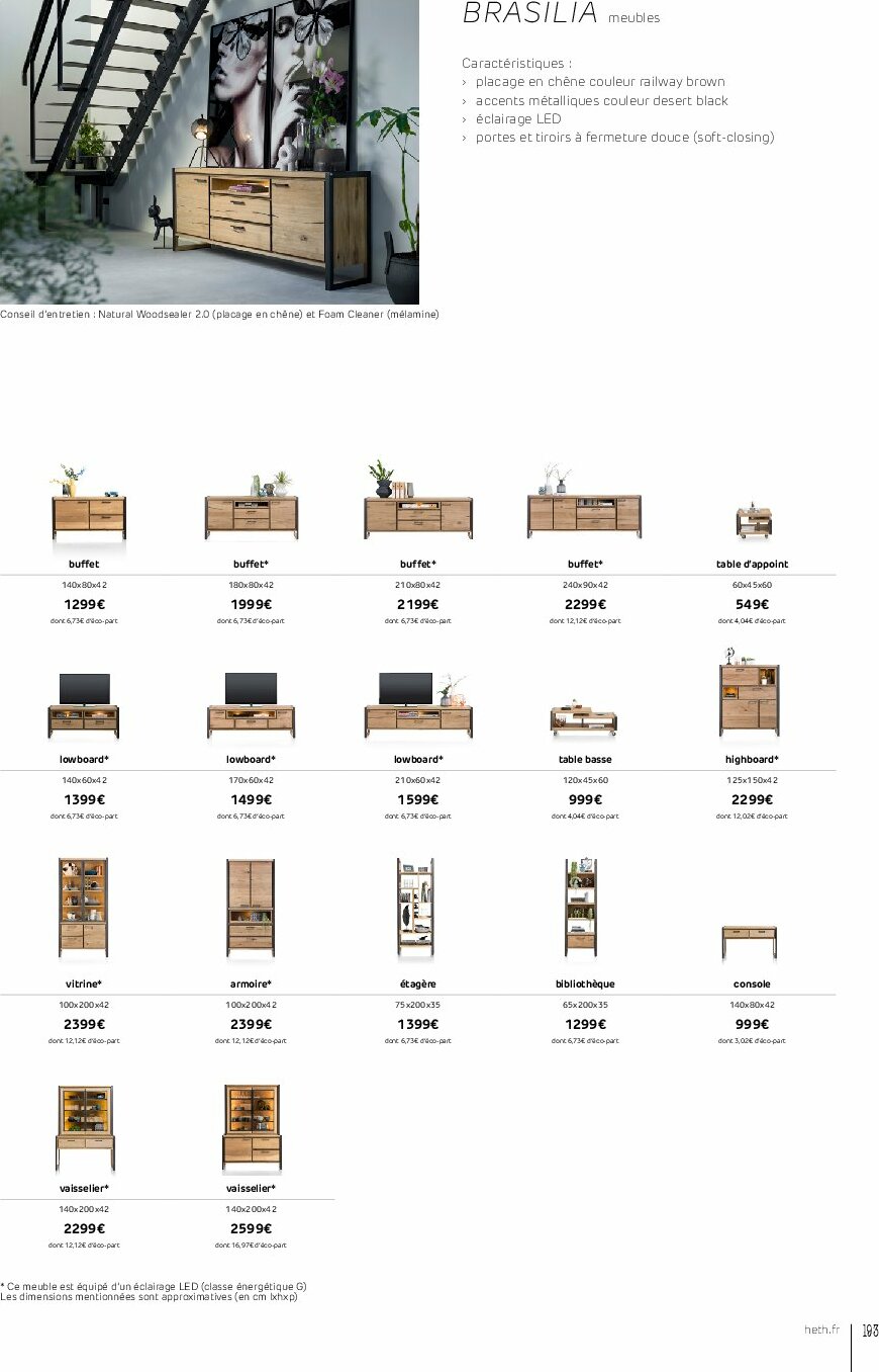 heth - Catalogue Heth valable du 01/09 au 31/12 - page: 193