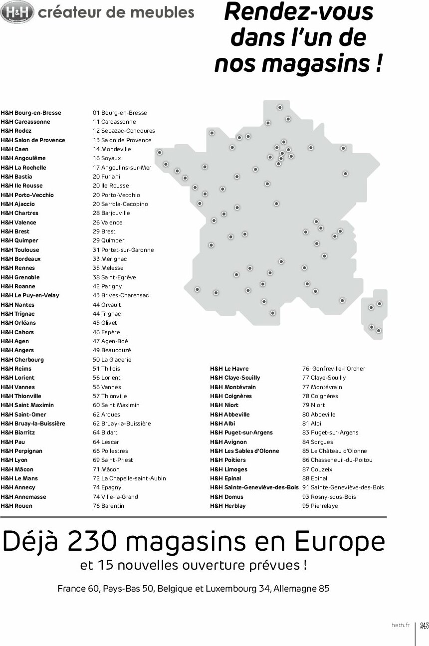 heth - Catalogue Heth valable du 01/09 au 31/12 - page: 243