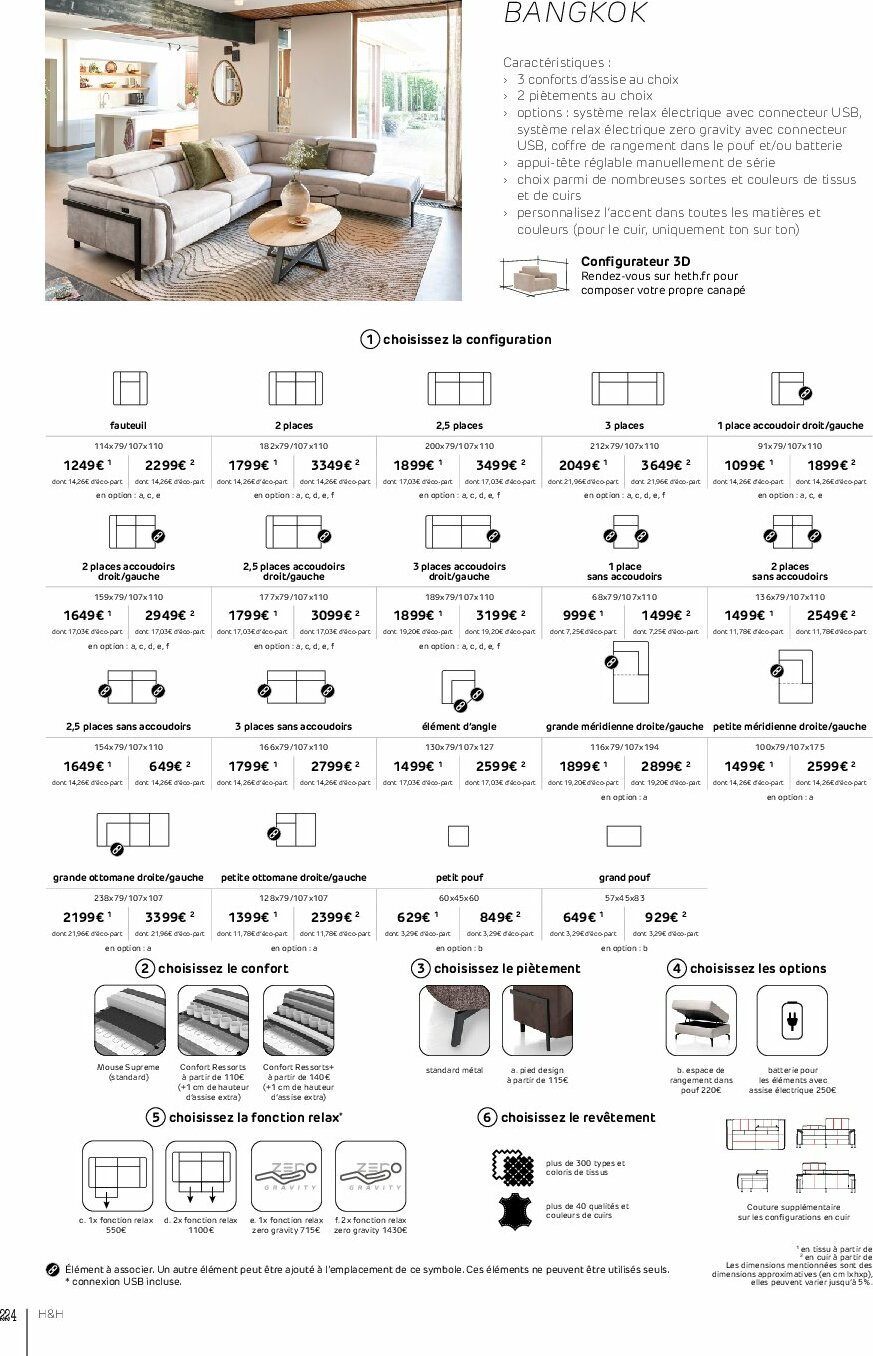 heth - Catalogue Heth valable du 01/09 au 31/12 - page: 224