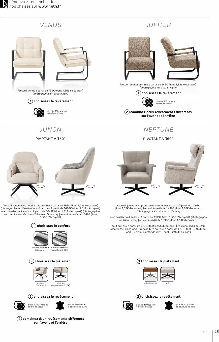 heth - Catalogue Heth valable du 01/09 au 31/12 - page: 239
