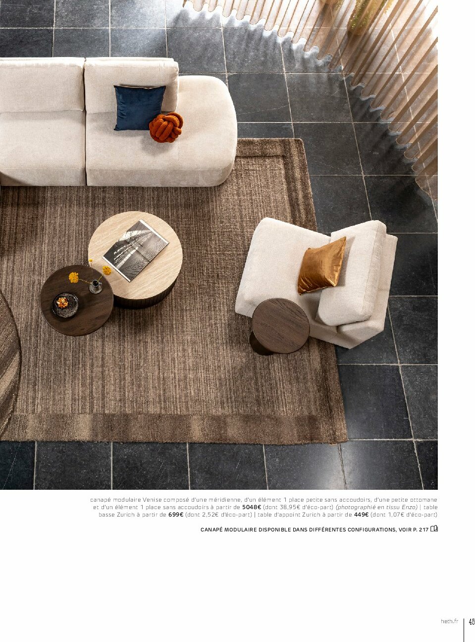 heth - Catalogue Heth valable du 01/09 au 31/12 - page: 45