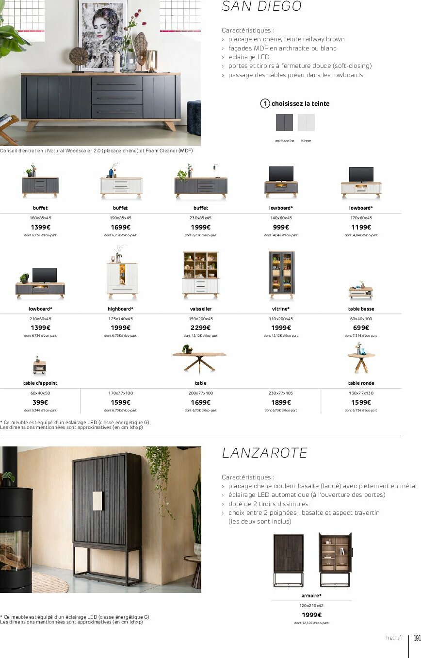 heth - Catalogue Heth valable du 01/09 au 31/12 - page: 191