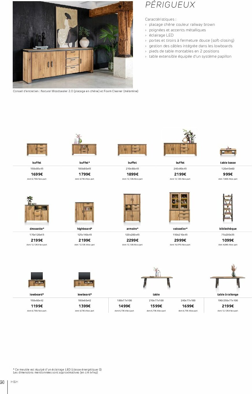 heth - Catalogue Heth valable du 01/09 au 31/12 - page: 190