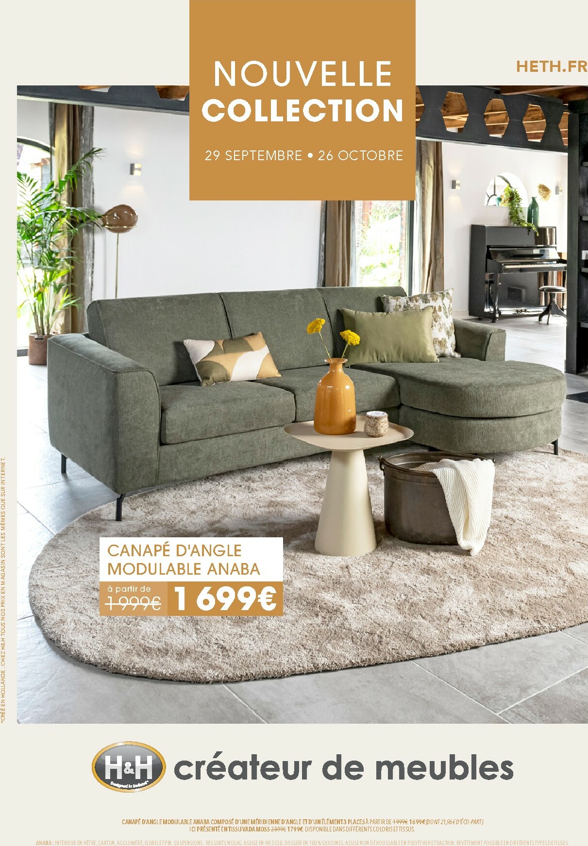 heth - Catalogue Heth valable du 29/09 au 26/10