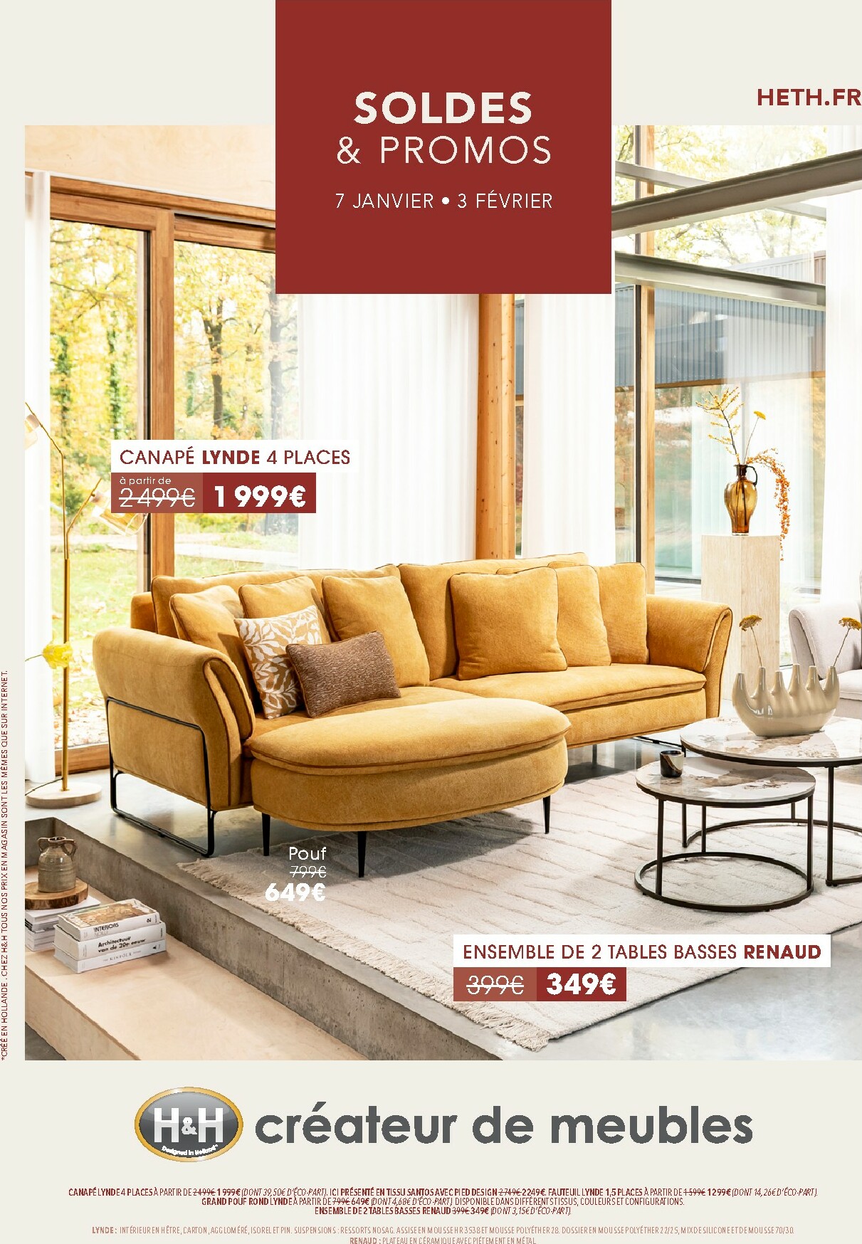 heth - Catalogue Heth valable du 07/01 au 03/02 - page: 1