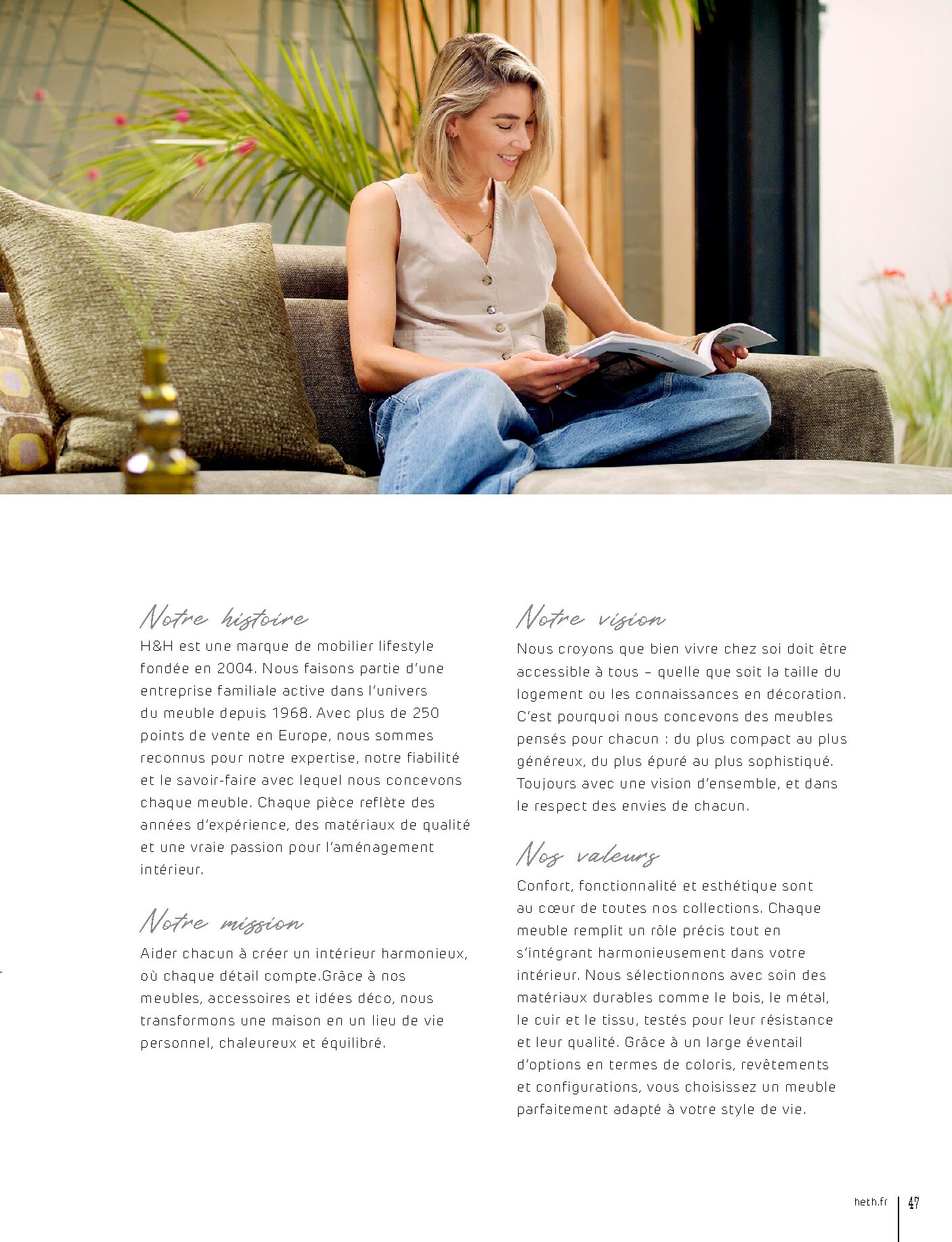 heth - Current H&H leaflet valid from du mercredi 01/04/2026 to du lundi 31/08/2026 - page: 47