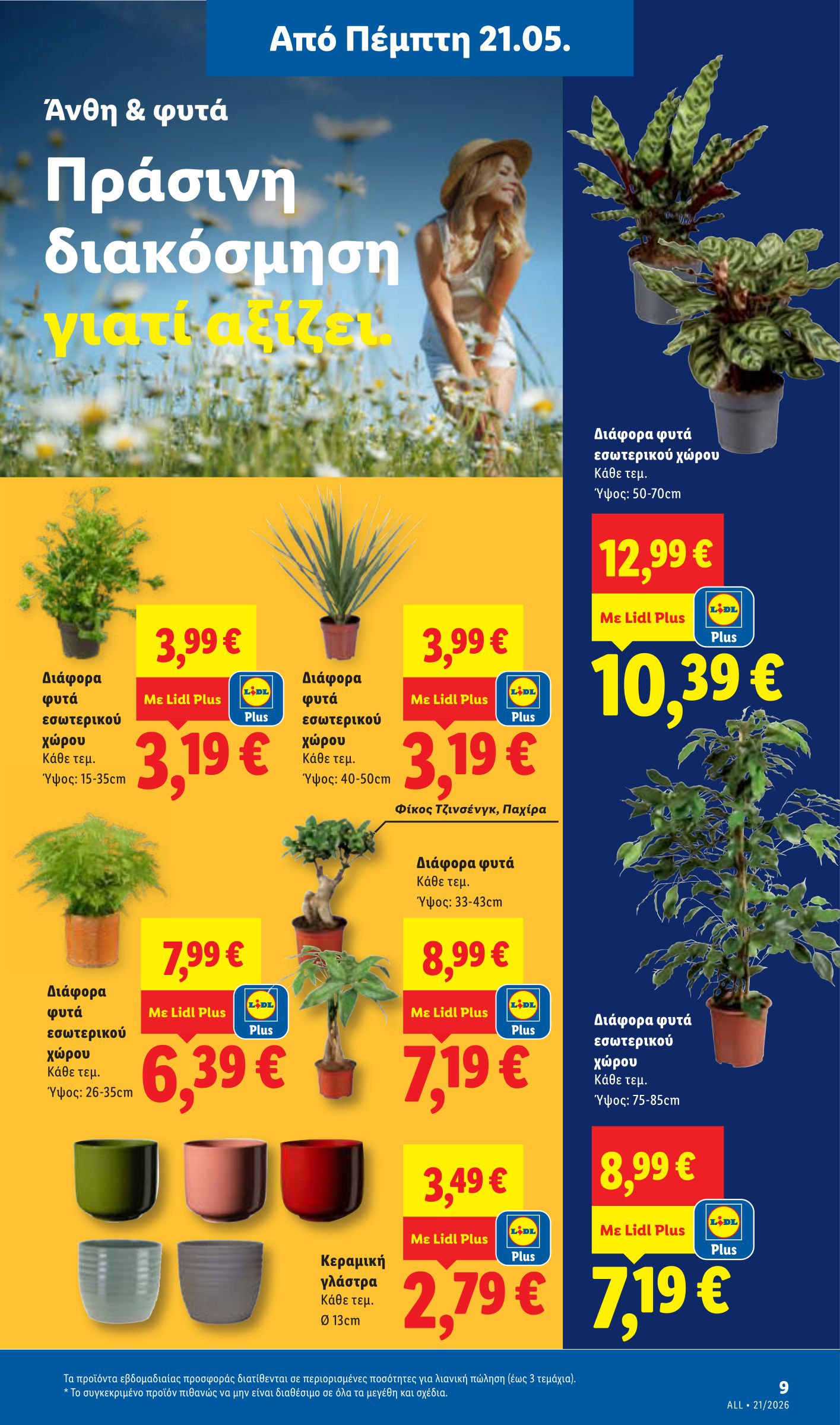 lidl - Το τρέχον φυλλάδιο Lidl ισχύει από πέμπτης 21/05/2026 έως τετάρτης 27/05/2026 - page: 39