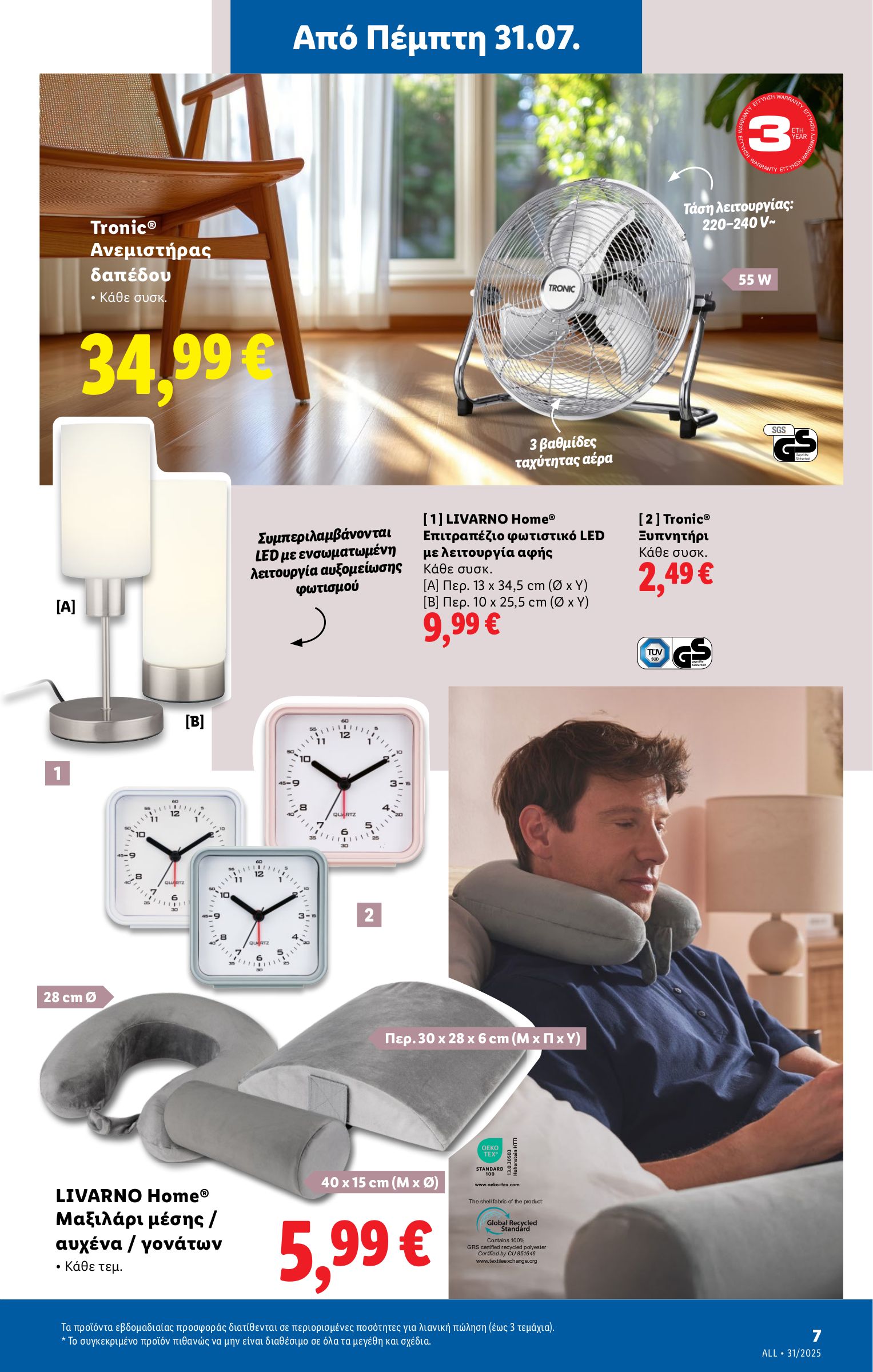 lidl - Lidl φυλλάδιο έγκυρο από 31/07 - 06/08 - page: 31