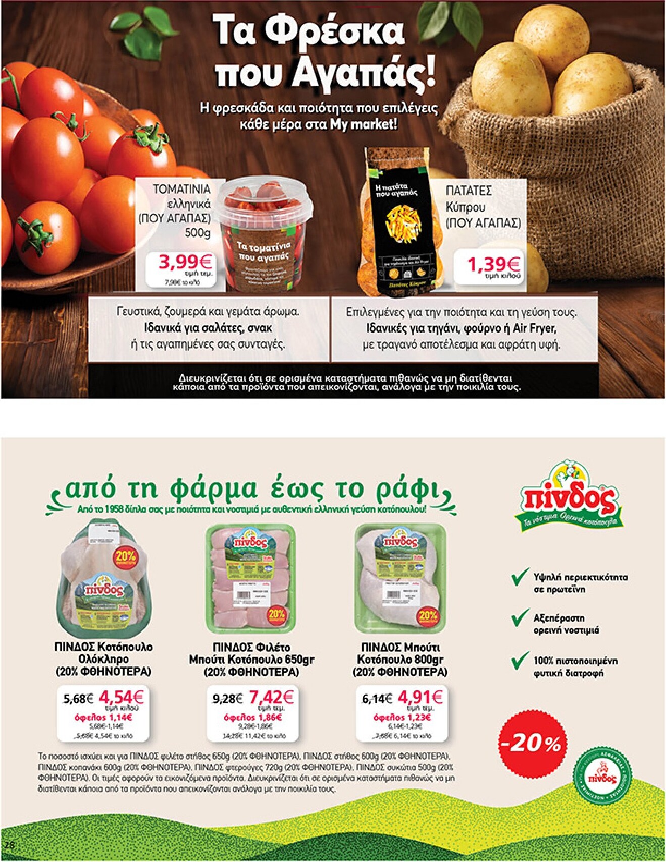 my-market - Το τρέχον φυλλάδιο My Market ισχύει από τετάρτης 16/09/2026 έως τρίτης 29/09/2026 - page: 28