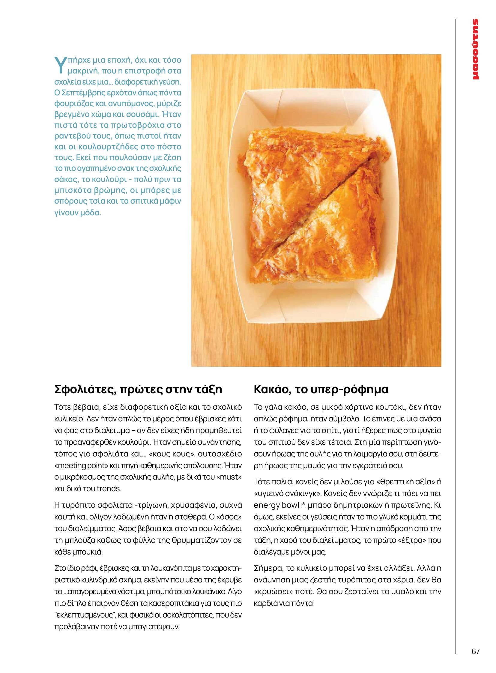 masoutis - Masoutis - Φθινόπωρο - Γεύσεις & εμπνεύσεις φυλλάδιο έγκυρο από 26/08 - 31/10 - page: 67